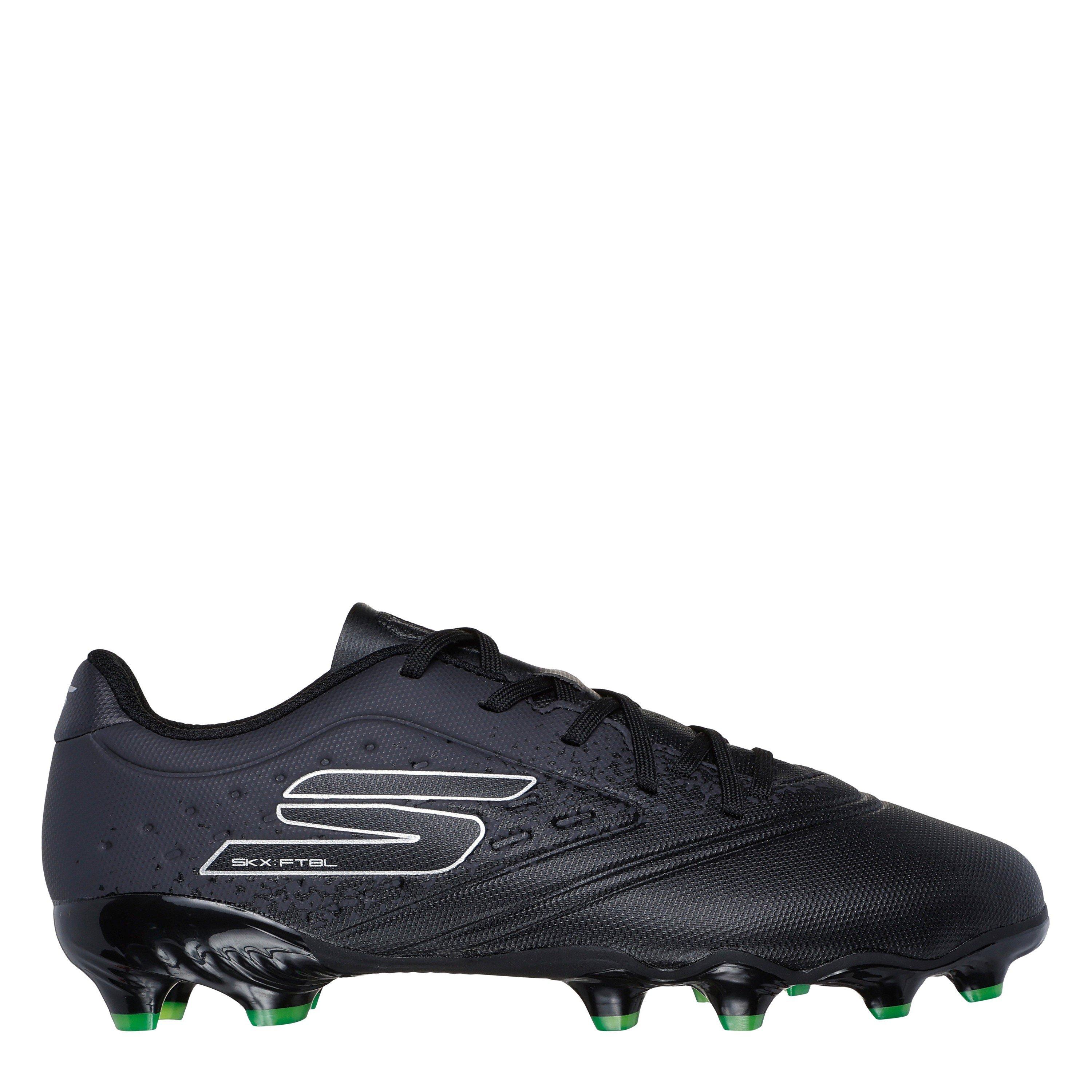 Skechers Boys Razor Juniors Firm Ground Football Boots - Black - 4.5 (37.5)