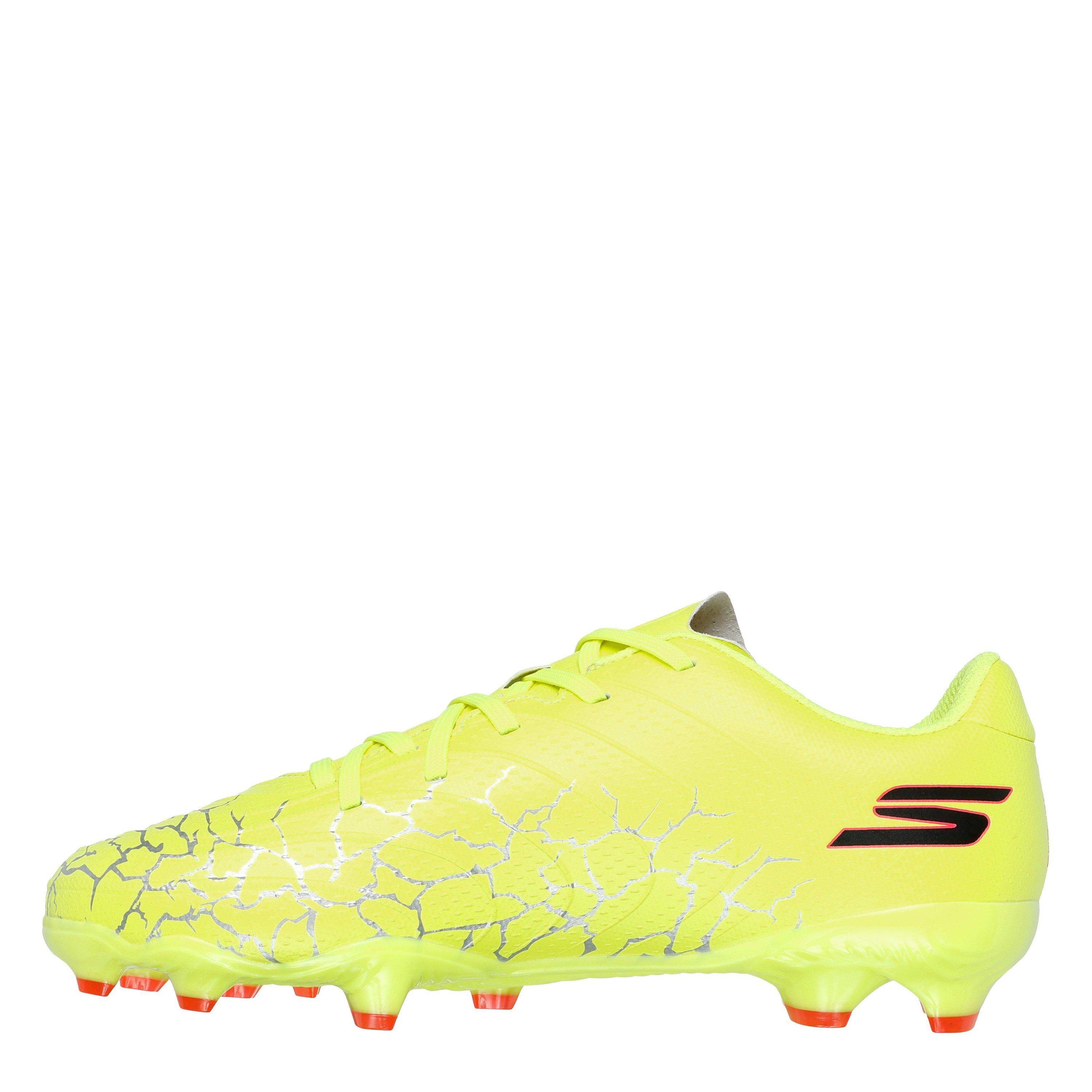 Geel/Zwart - Skechers - SKX 1 Youth Juniors Firm Ground Football Boots - 2