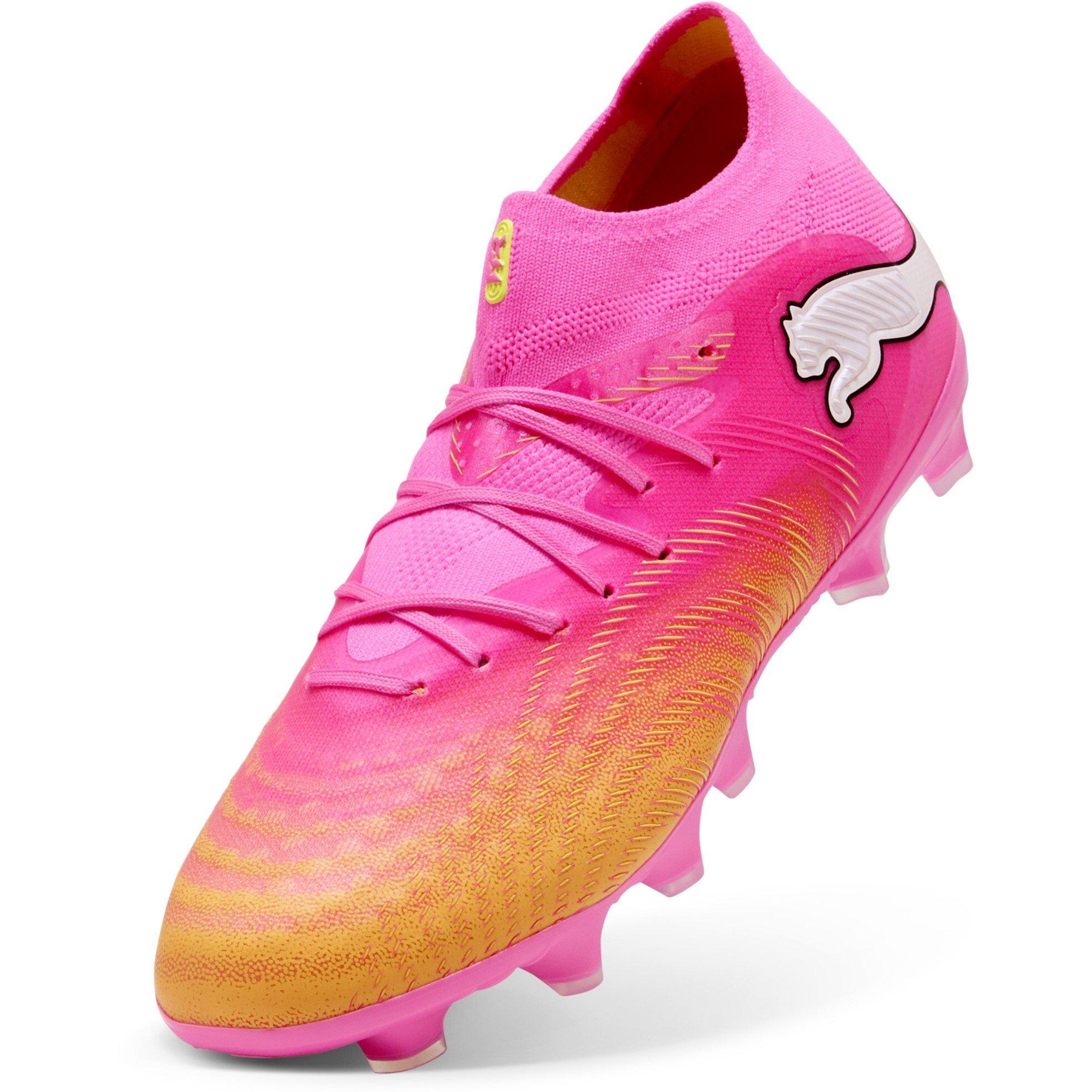 Poison Pink - Puma - Kids PUMA Future 9 Pro Firm Ground Football Boots - 6