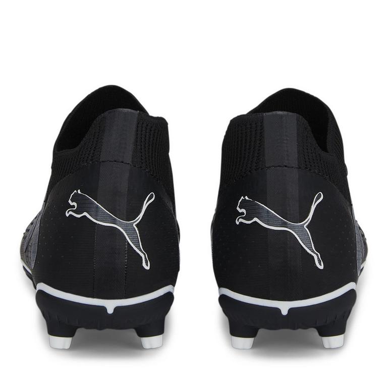 Noir/Blanc - Puma - Future.3 Firm Ground Football Boots Junior Boys - 5
