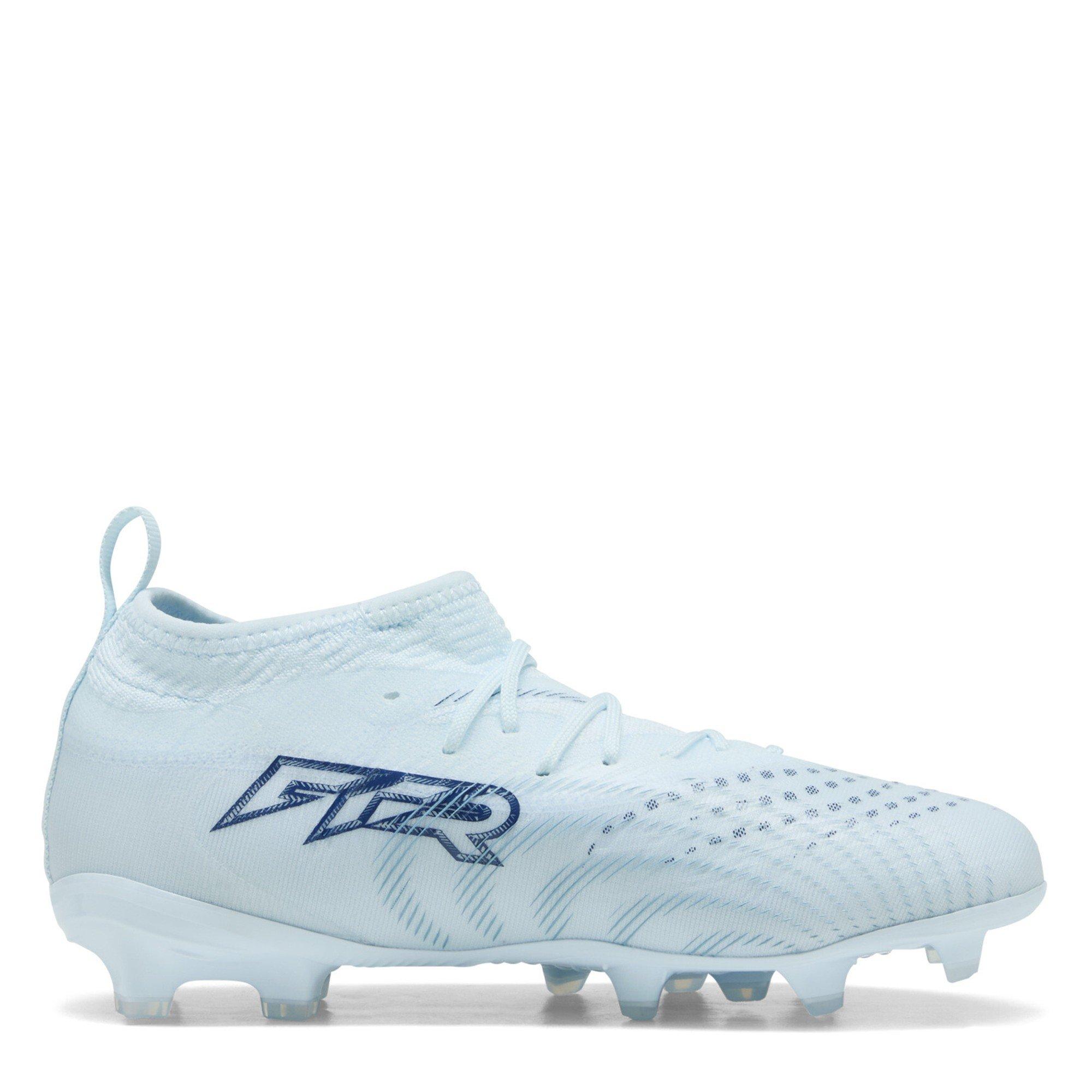 Icy Blue - Puma - Kids PUMA Future 9 Match Firm Ground Football Boots - 4