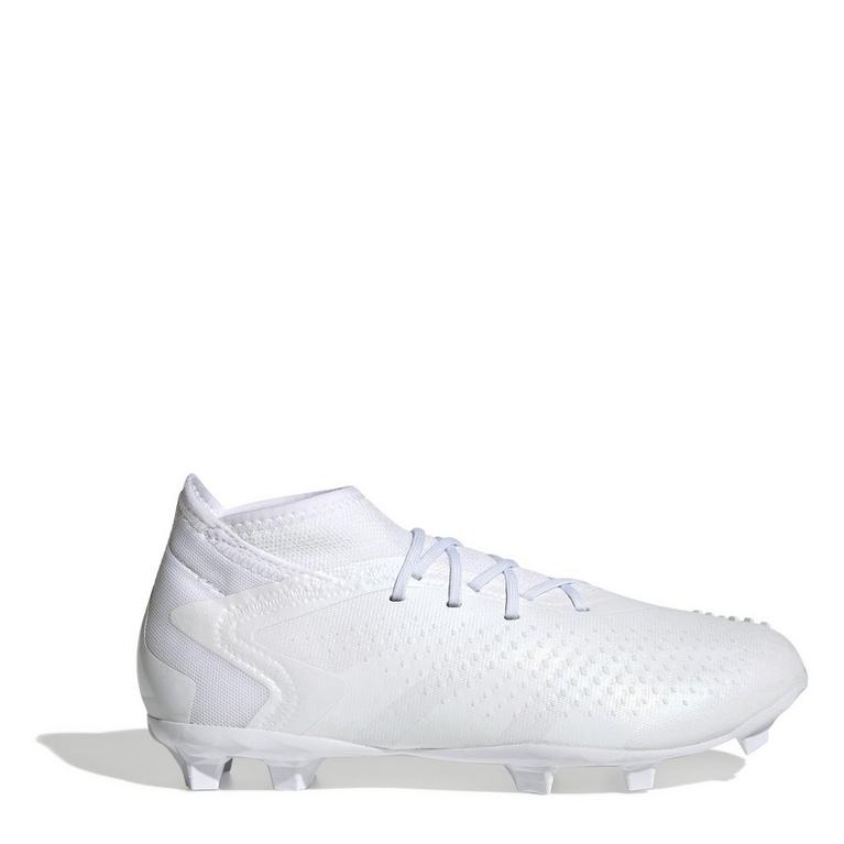 Blanco/Blanco - adidas - Predator .1 Firm Ground Football Boots Junior - 1