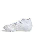 Blanco/Blanco - adidas - Predator .1 Firm Ground Football Boots Junior - 2