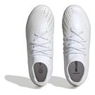 Blanco/Blanco - adidas - Predator .1 Firm Ground Football Boots Junior - 6
