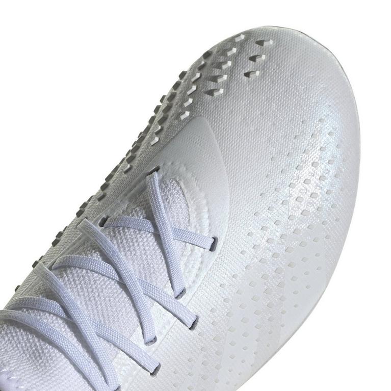 Blanco/Blanco - adidas - Predator .1 Firm Ground Football Boots Junior - 7