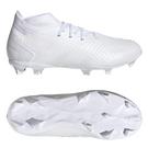 Blanco/Blanco - adidas - Predator .1 Firm Ground Football Boots Junior - 10