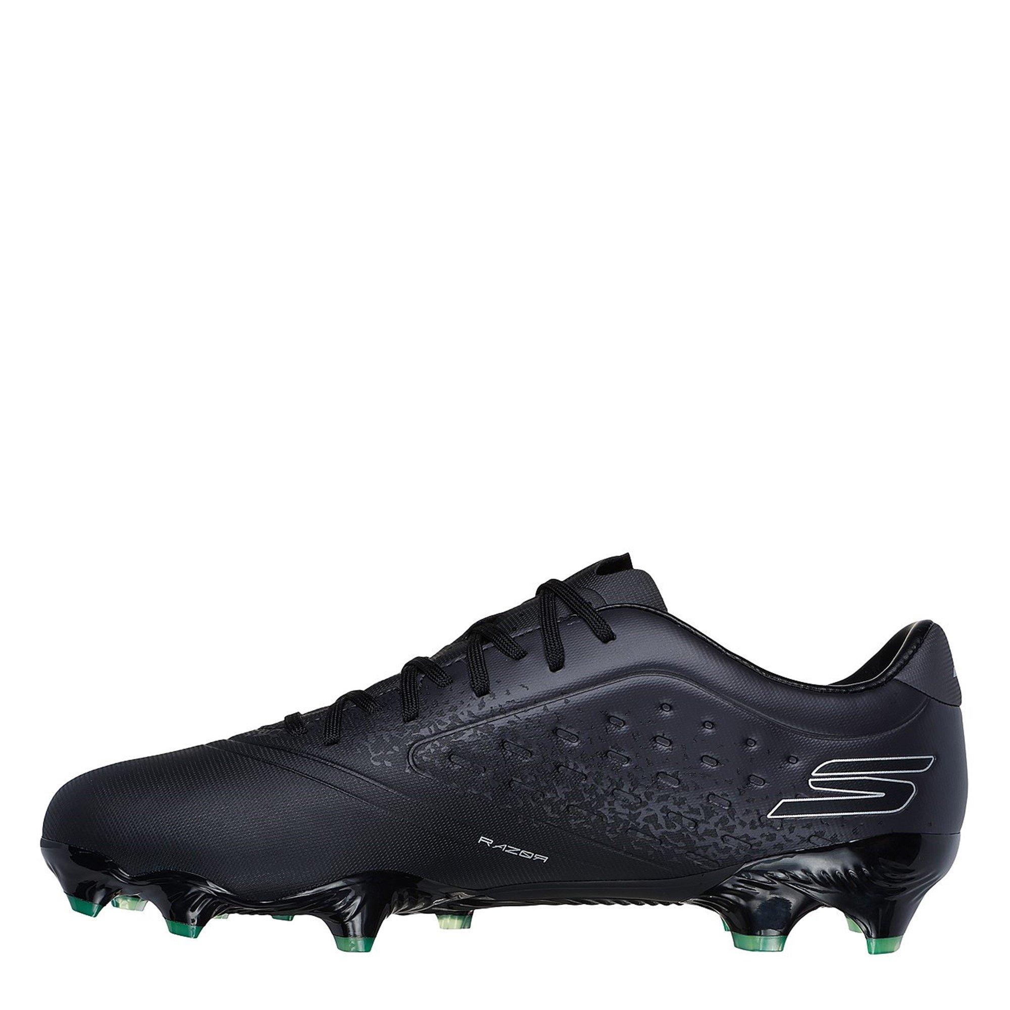 Black - Skechers - Gold Razor Juniors Firm Ground Football Boots - 2