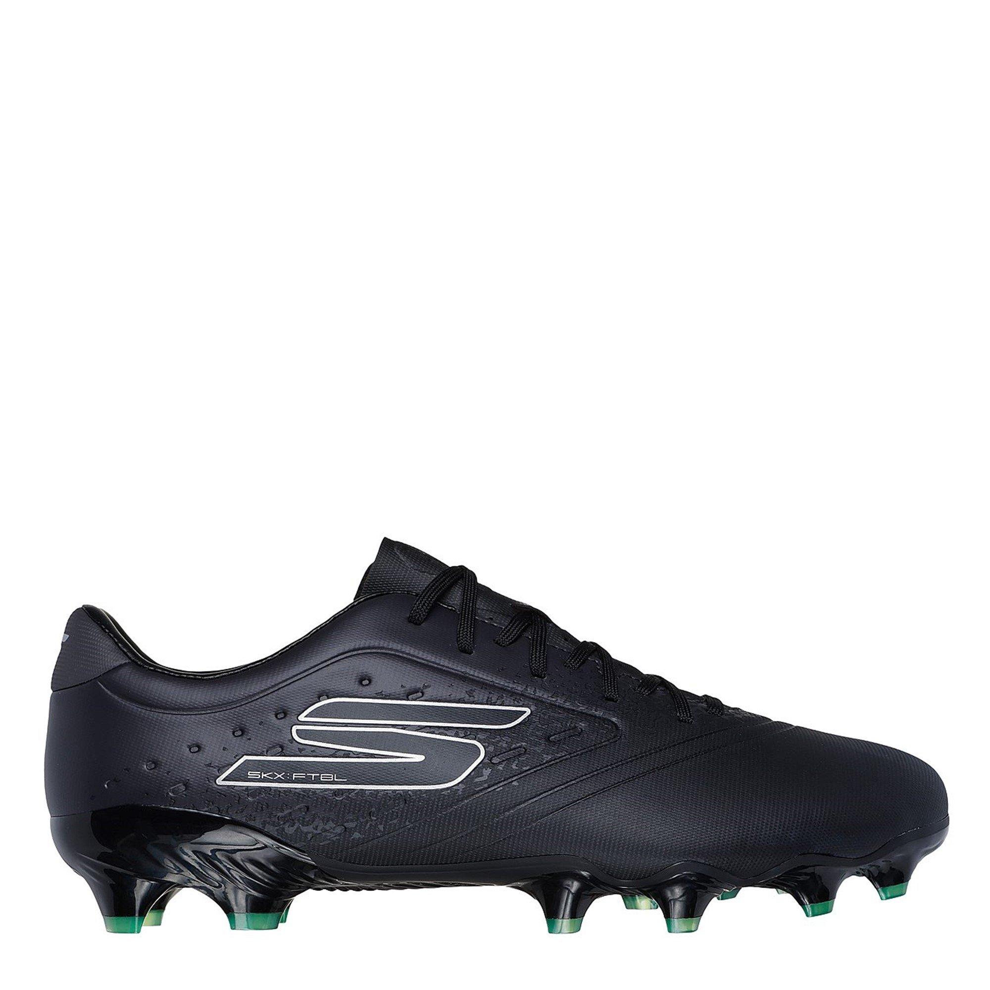 Black - Skechers - Gold Razor Juniors Firm Ground Football Boots - 3