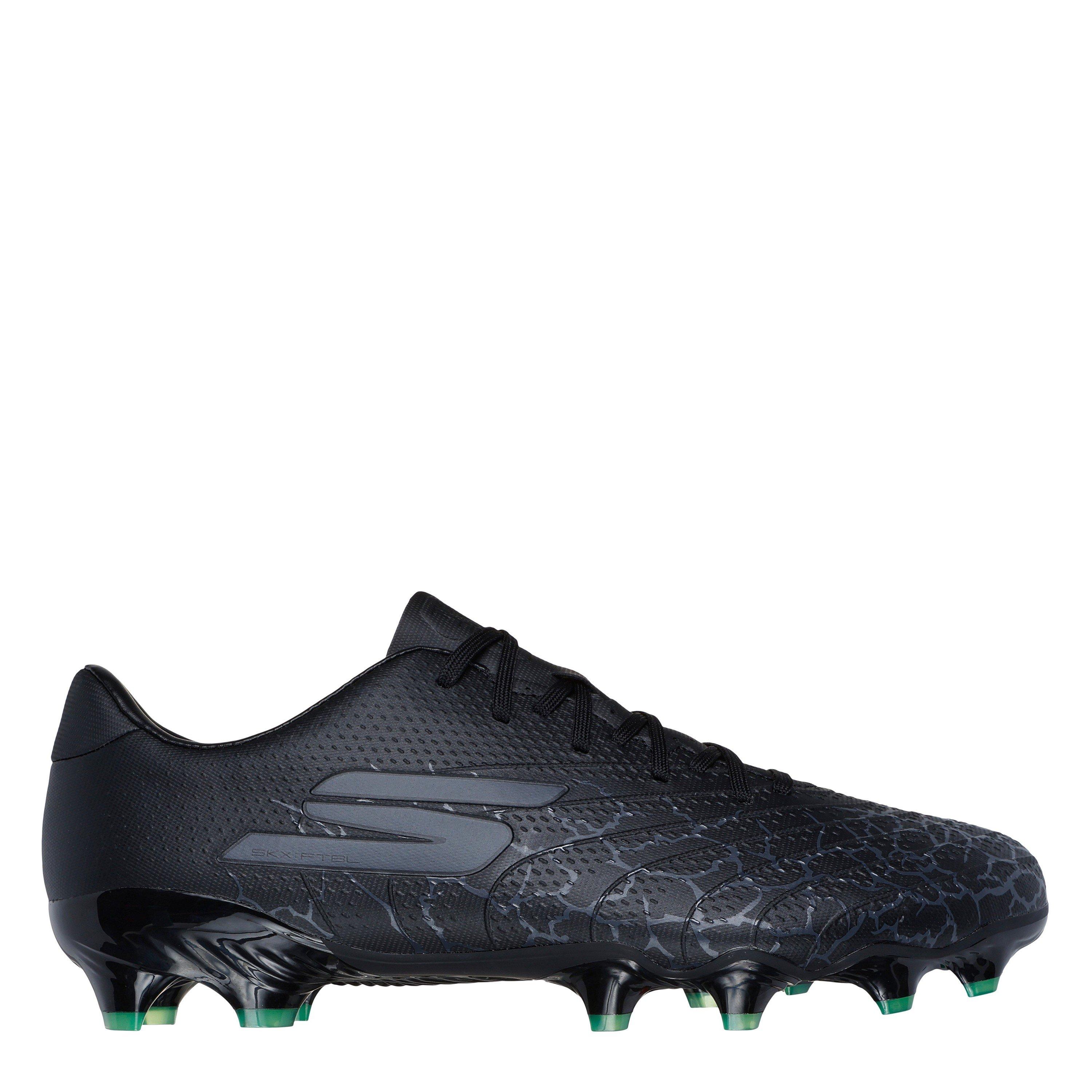 Skechers Boys Skx 01 Academy Firm Ground Football Boots - Black - 4 (37)