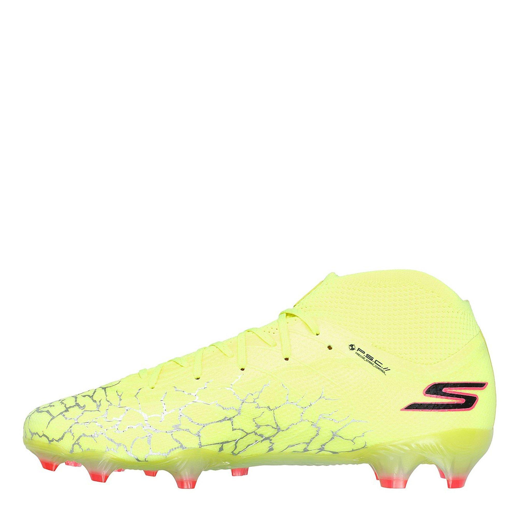 Yellow/Black - Skechers - SKX 01 Elite High Firm Ground Football Boots - 2