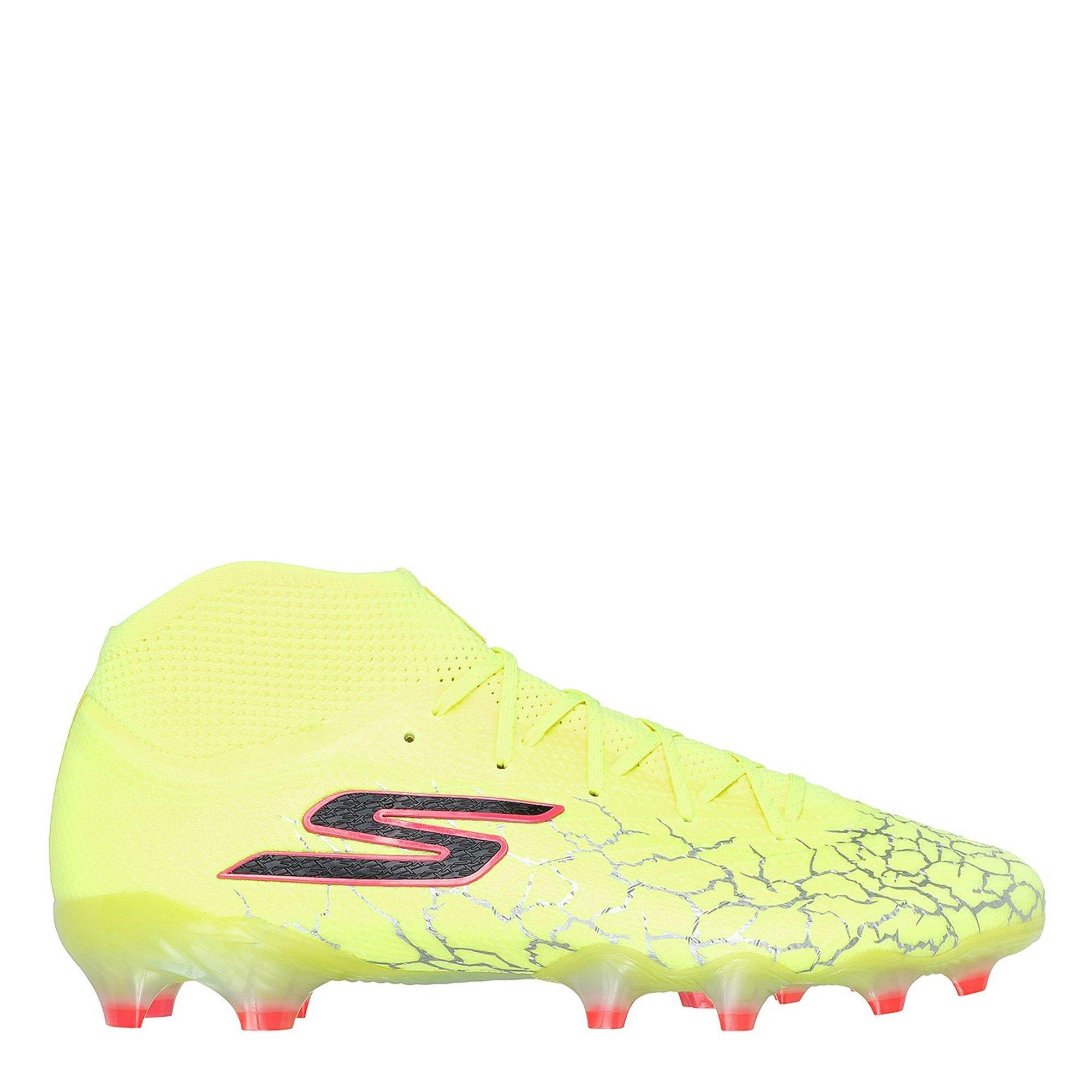 Yellow/Black - Skechers - SKX 01 Elite High Firm Ground Football Boots - 3
