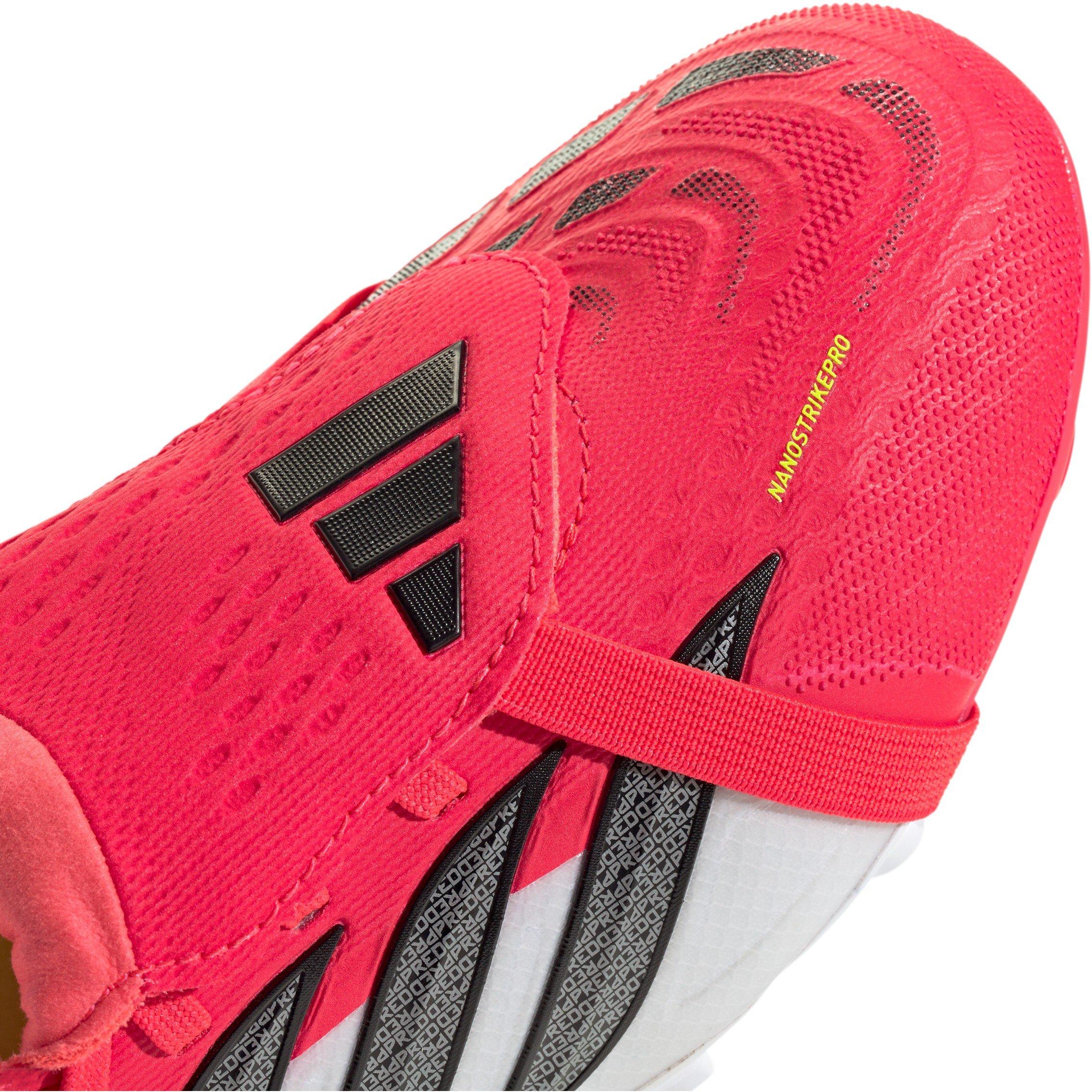 Rosso/Nero/Bianco - adidas - Predator Elite Fold Over Tongue Firm Ground Football Boots Juniors - 7