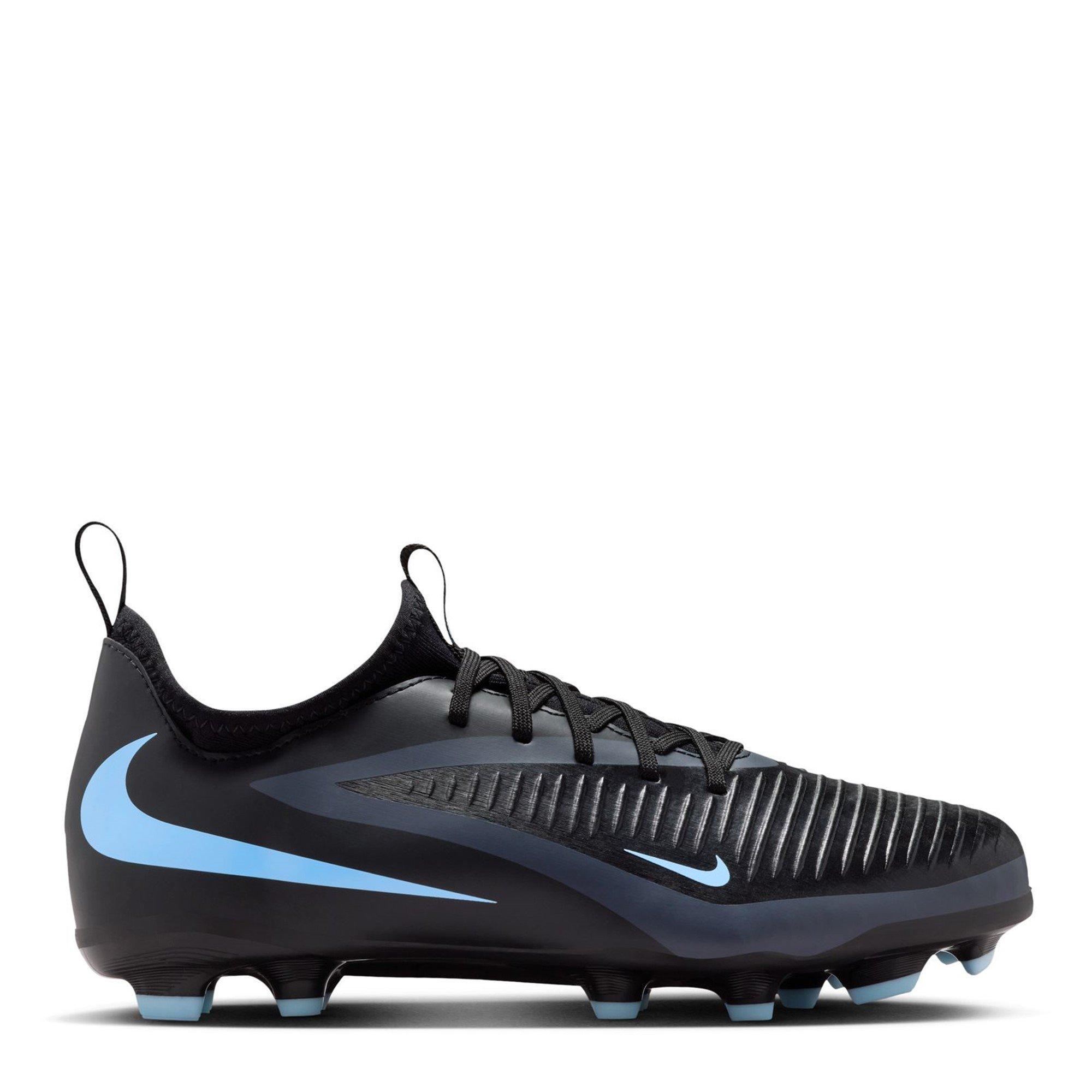 Crno/Crno - Nike - Phantom 6 Academy Low Juniors Firm Ground Football Boots - 1