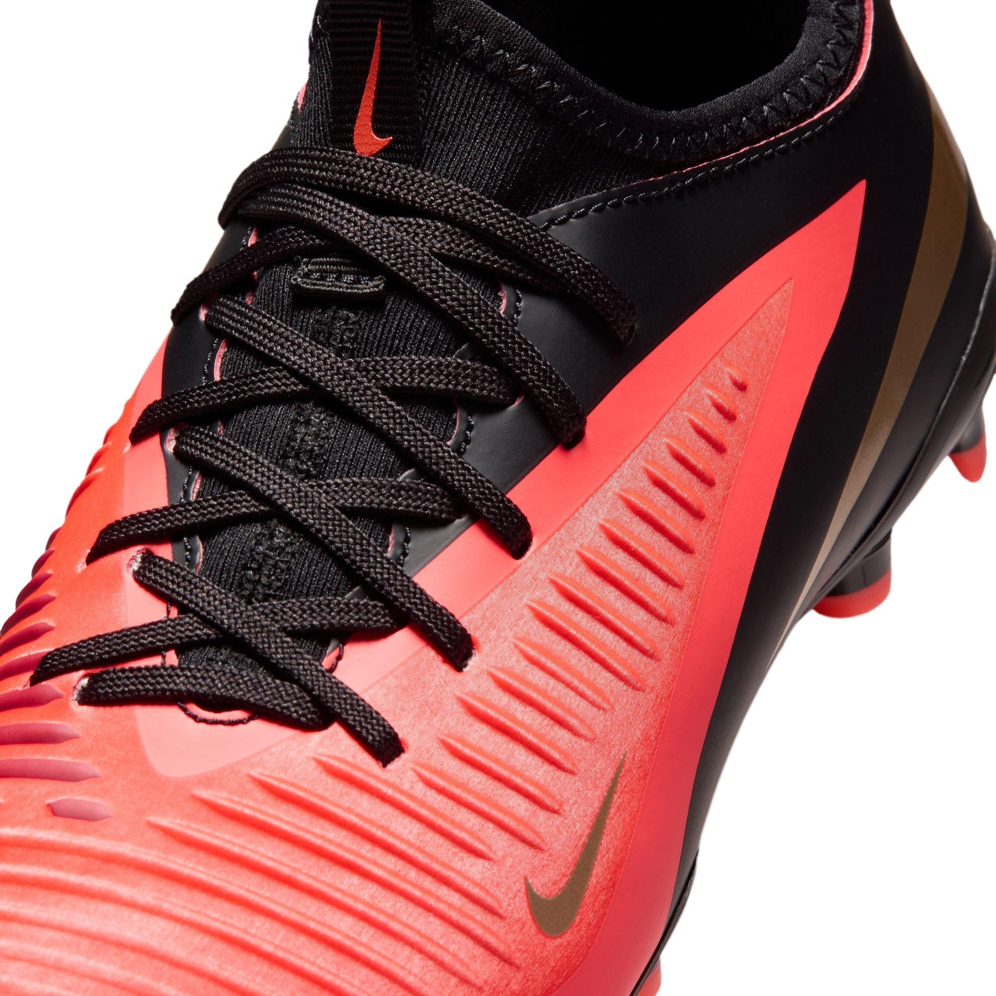 Red/Black - Nike - Phantom 6 Academy Low Juniors Firm Ground Football Boots - 7