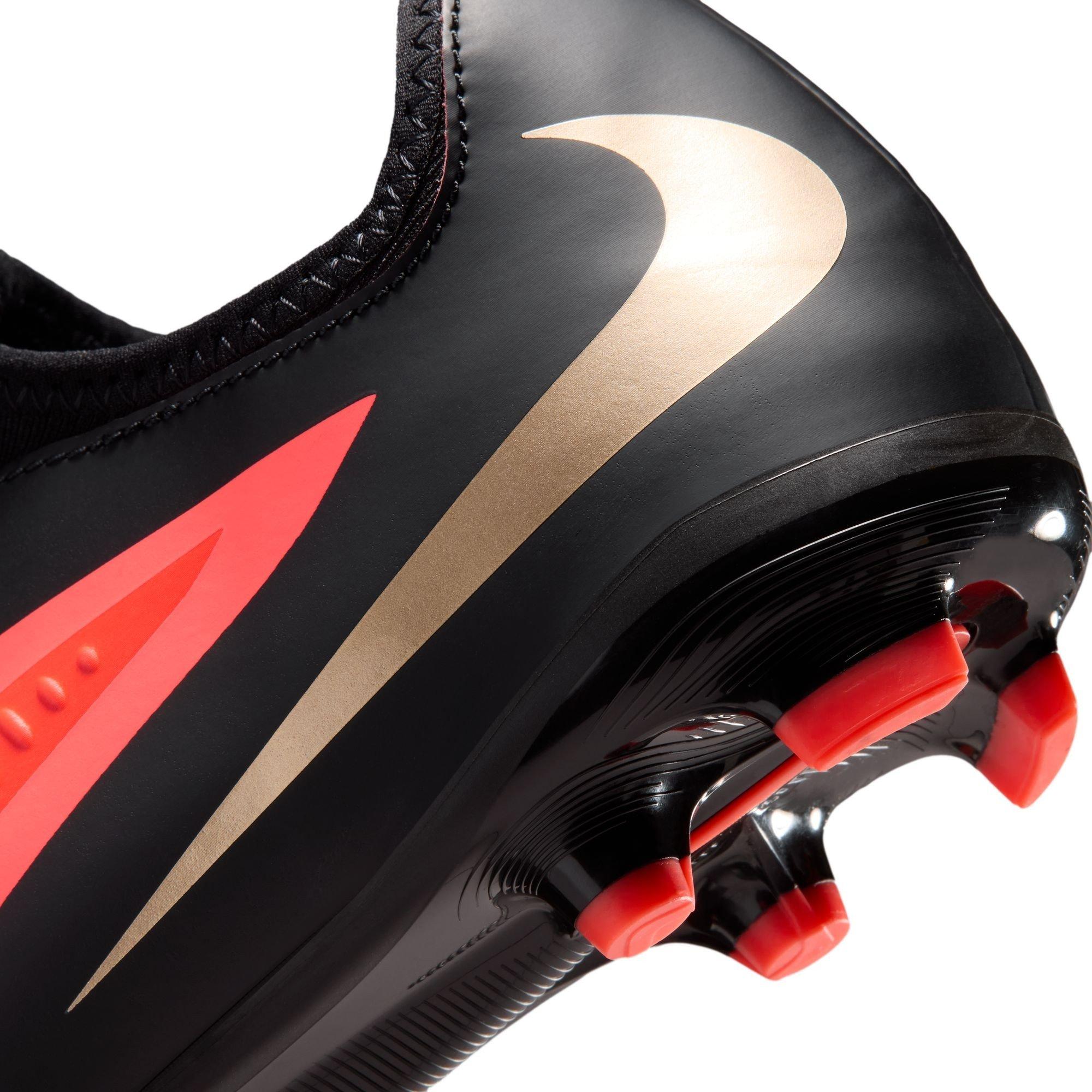 Red/Black - Nike - Phantom 6 Academy Low Juniors Firm Ground Football Boots - 8