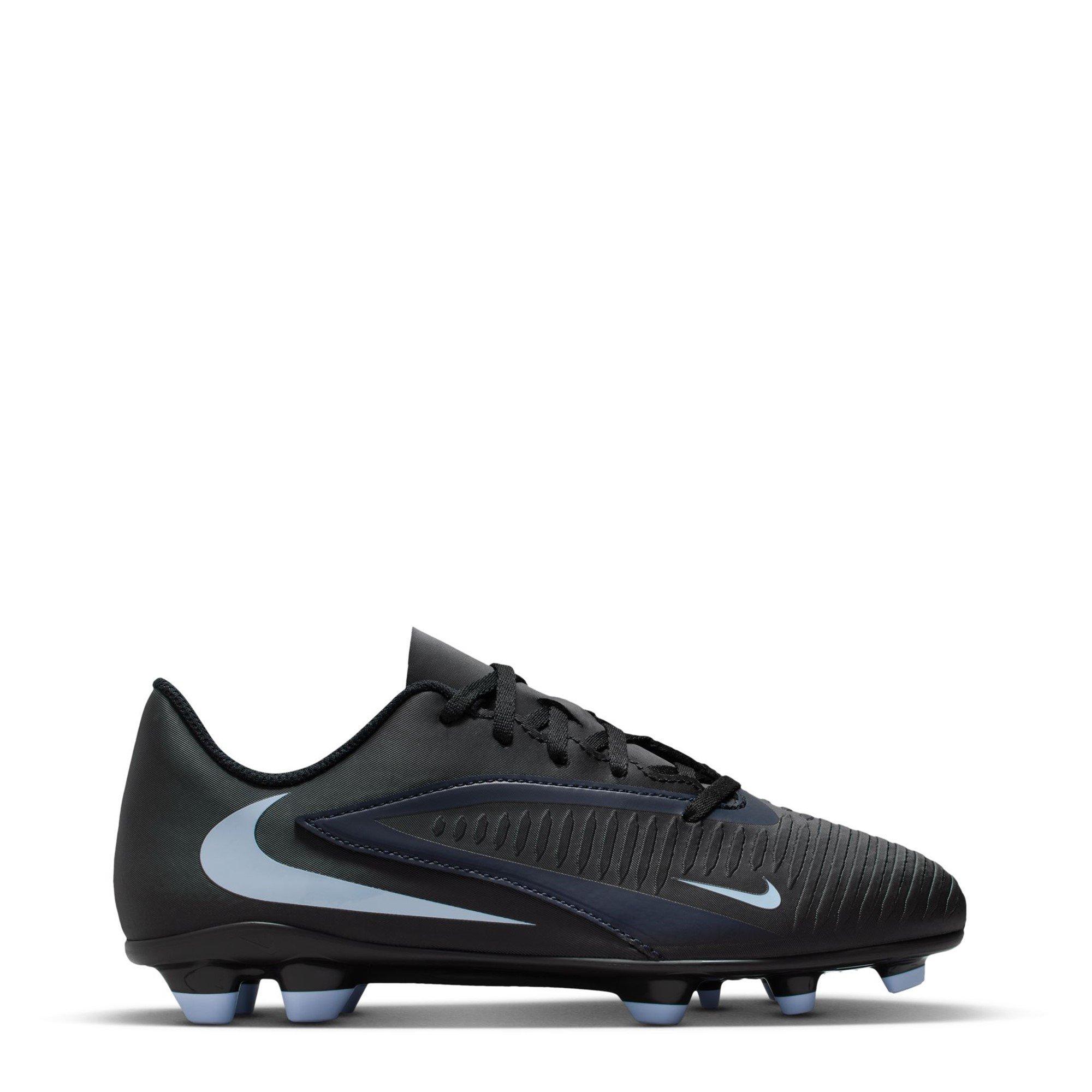 Nike Boys Phantom 6 Club Juniors  Ground Football Boots - Black/Black - 5 (38)