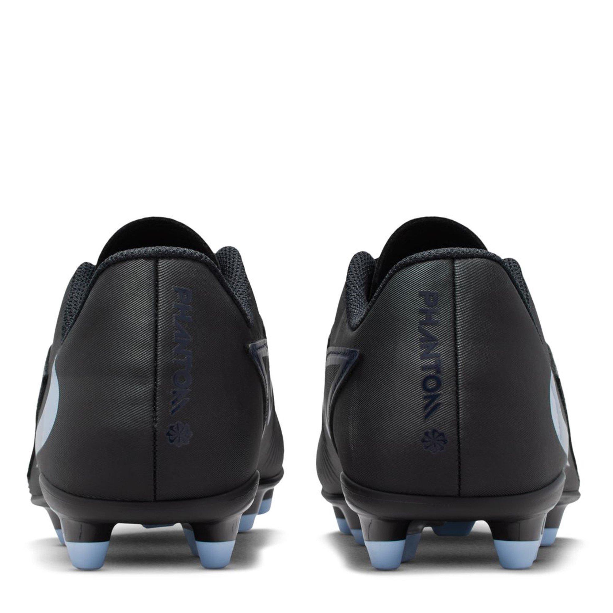 Black/Black - Nike - Phantom 6 Club Juniors Multi Ground Football Boots - 5