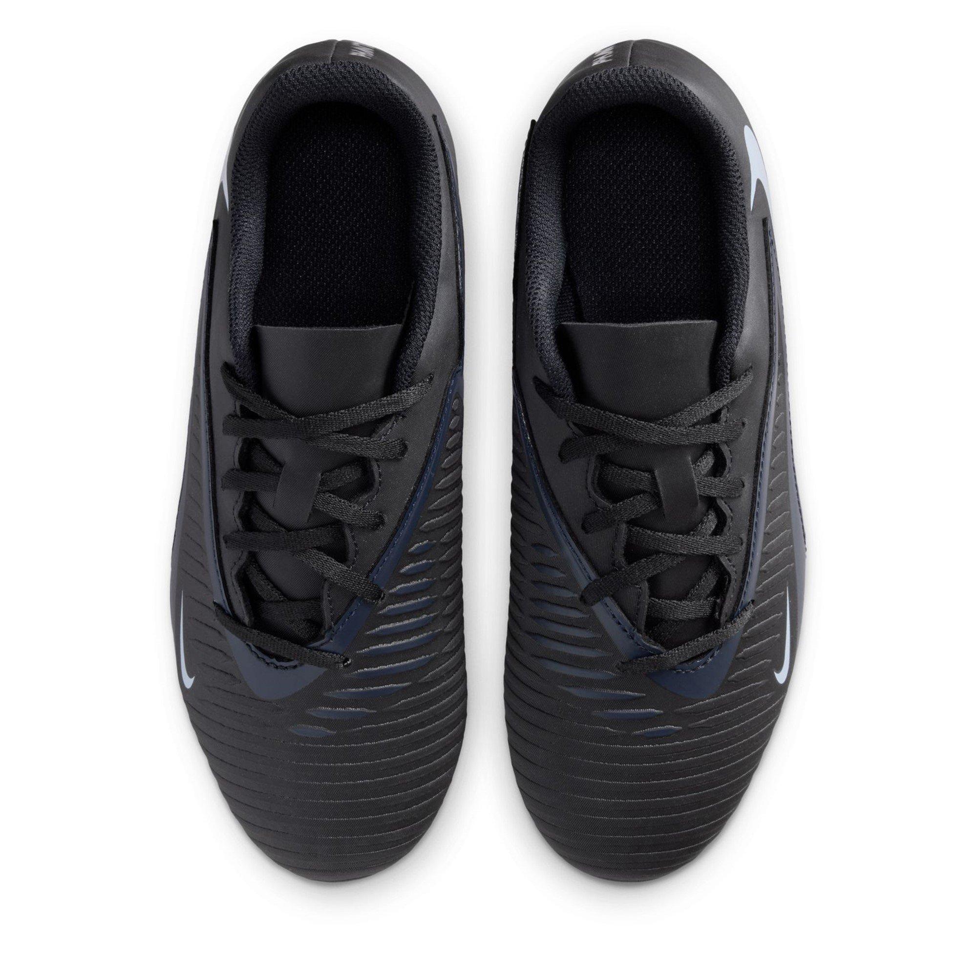 Black/Black - Nike - Phantom 6 Club Juniors Multi Ground Football Boots - 6