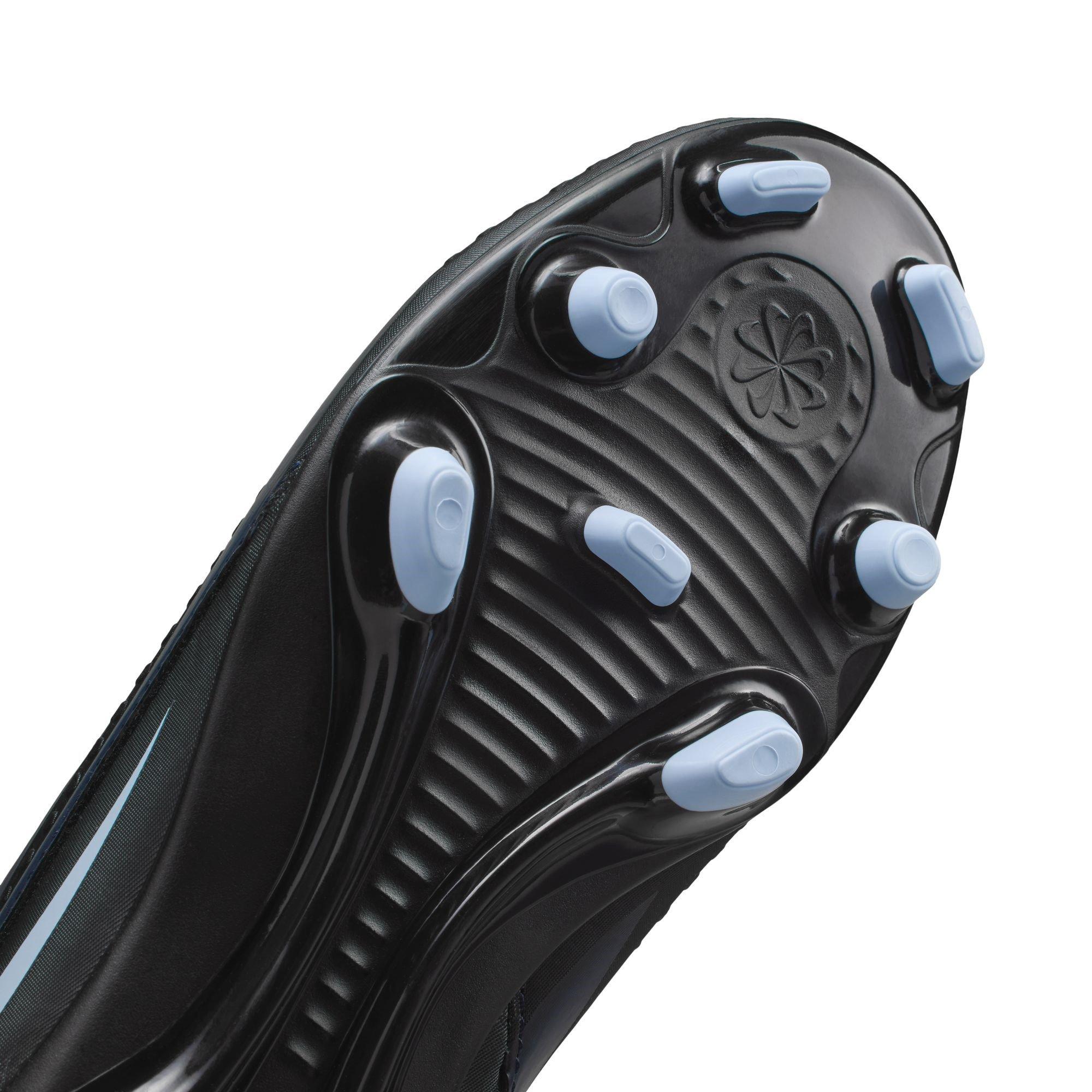 Black/Black - Nike - Phantom 6 Club Juniors Multi Ground Football Boots - 9