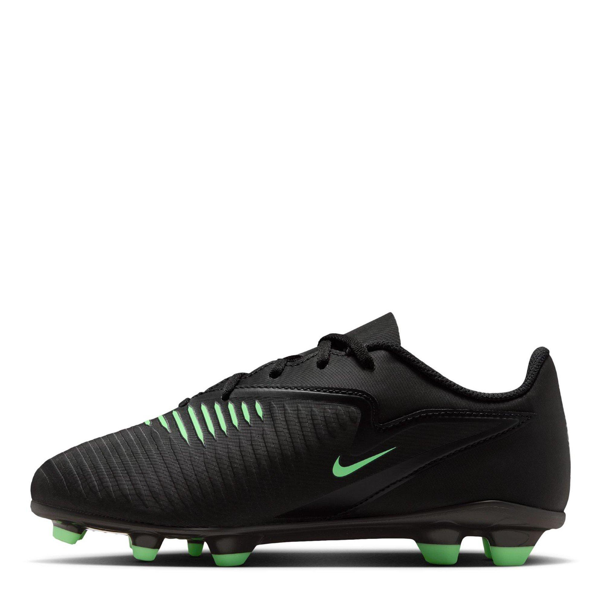Black/Green - Nike - Phantom 6 Club Juniors Multi Ground Football Boots - 2