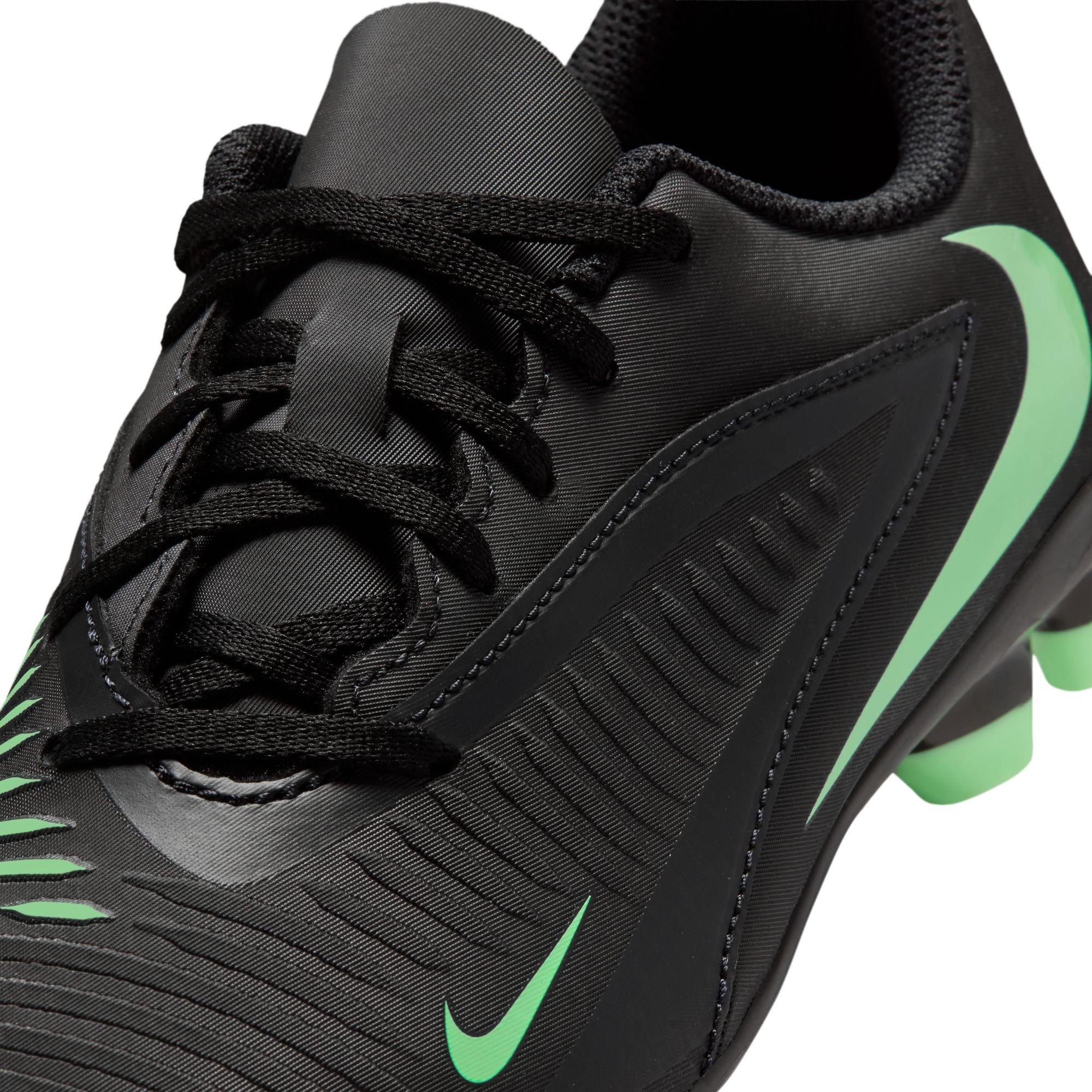 Black/Green - Nike - Phantom 6 Club Juniors Multi Ground Football Boots - 7