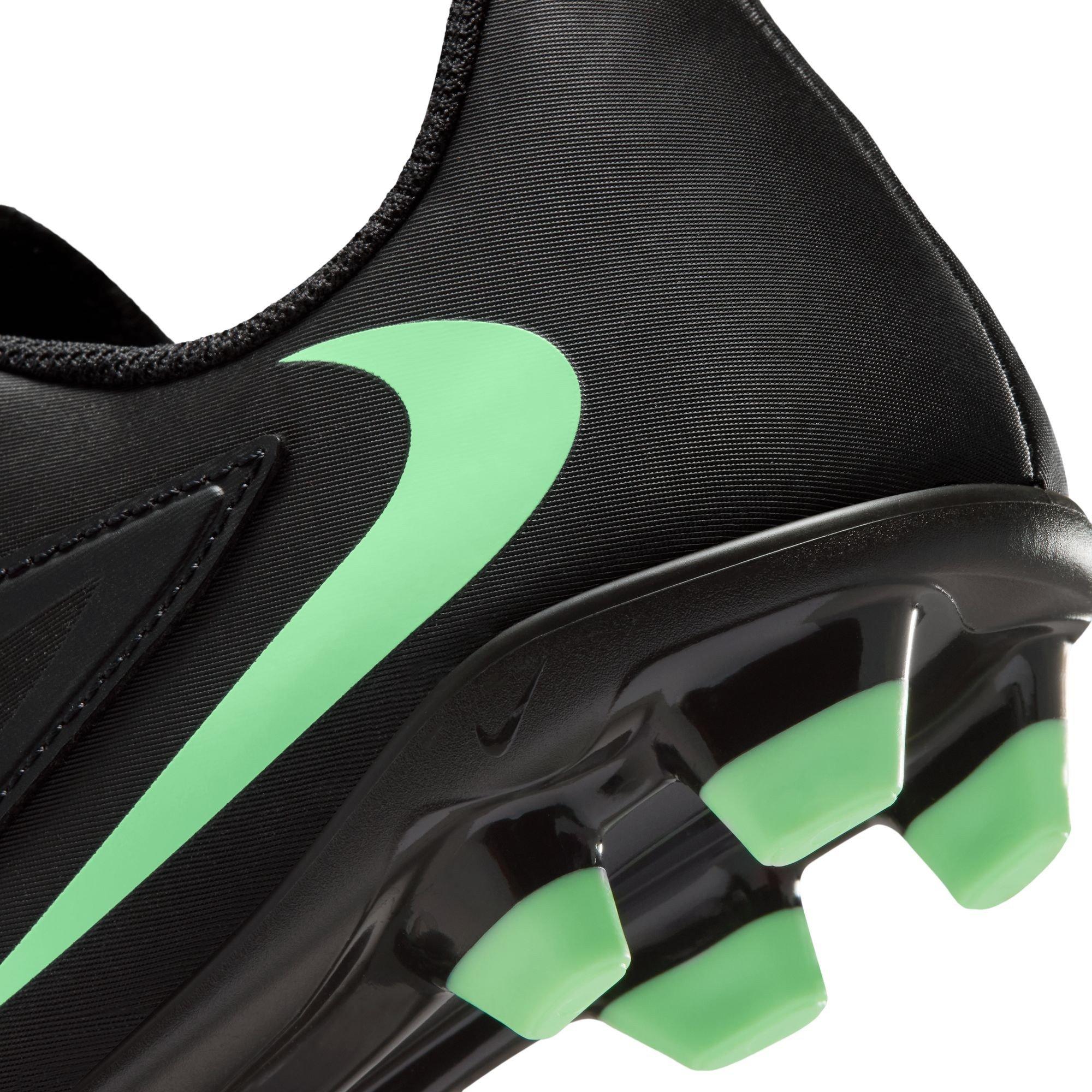Black/Green - Nike - Phantom 6 Club Juniors Multi Ground Football Boots - 8