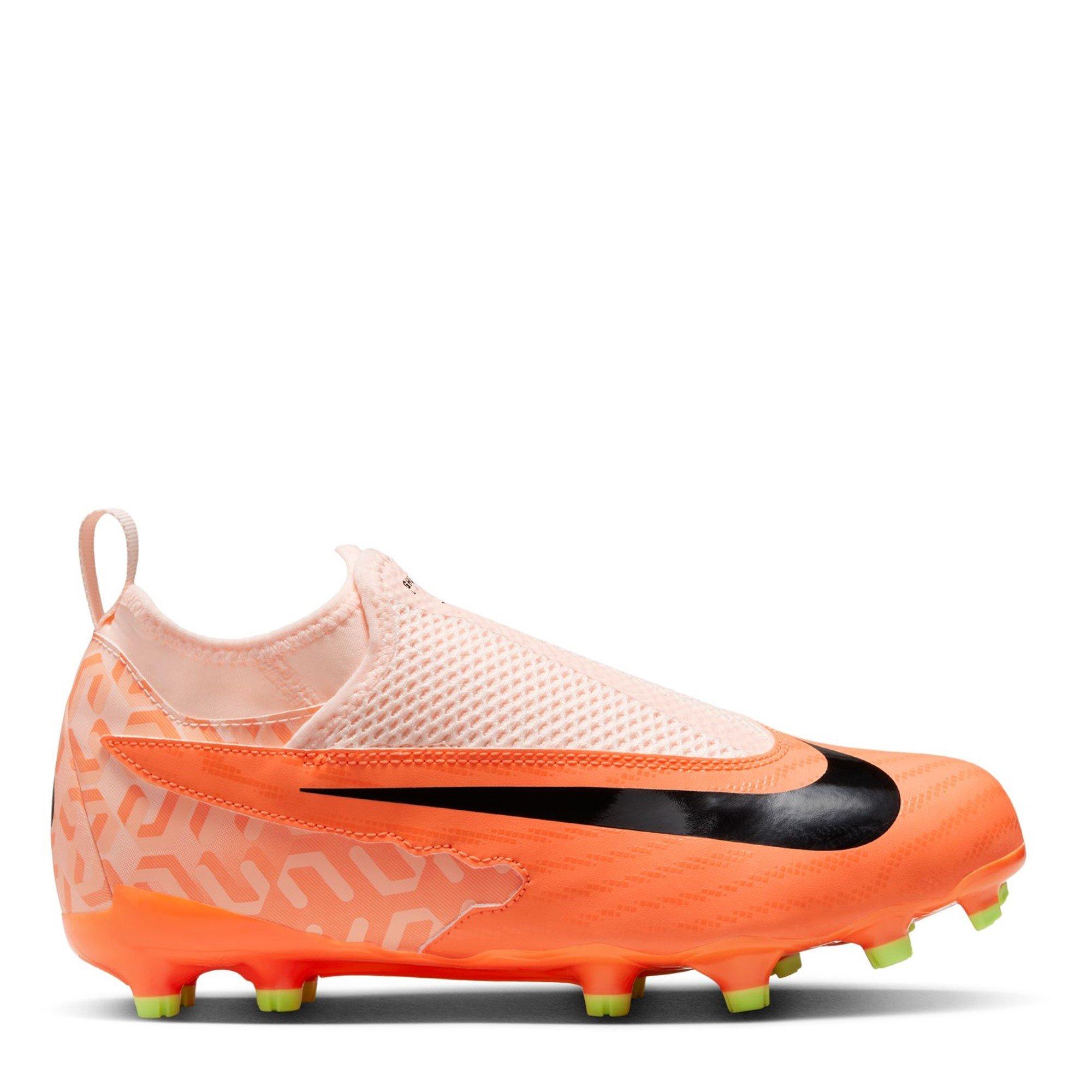 Guava Ice/Black - Nike - Phantom Academy GX Junior Firm Ground Football Boots - 1