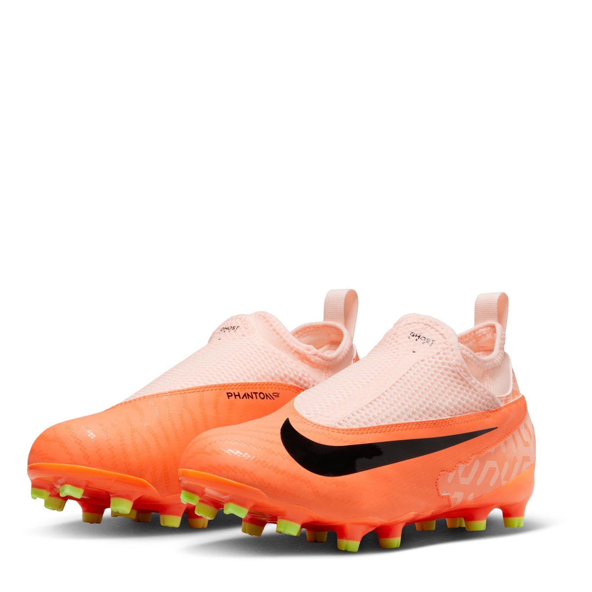 Guanava led/ Crna - Nike - Phantom Academy GX Junior Firm Ground Football Boots - 4