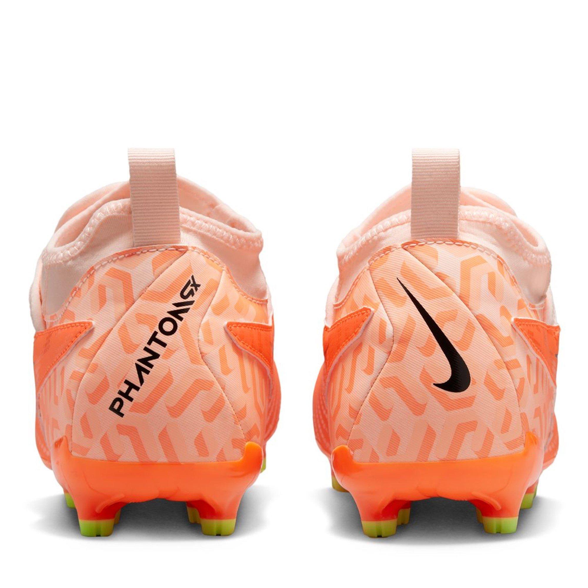Guanava led/ Crna - Nike - Phantom Academy GX Junior Firm Ground Football Boots - 5