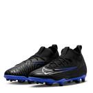Noir/Chrome - Nike - Phantom Club GX Junior Firm Ground Football Boots - 4