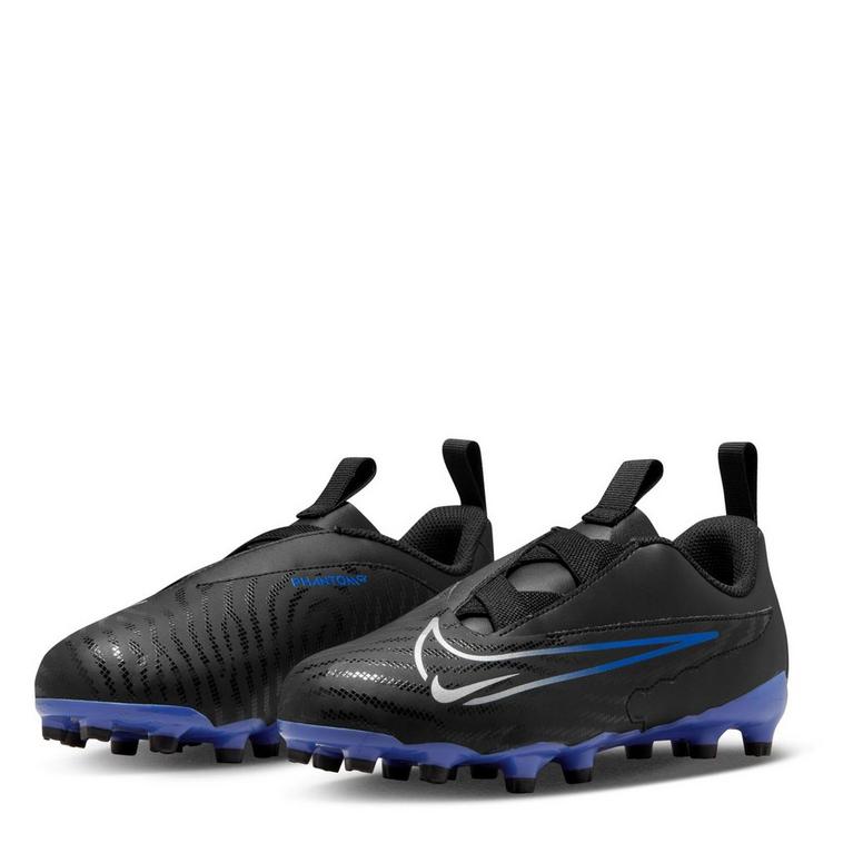 Noir/Chrome - Nike - Phantom Academy GX Junior Firm Ground Football Boots - 4