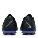 Noir/Chrome - Nike - Phantom Club GX Junior Firm Ground Football Boots - 5