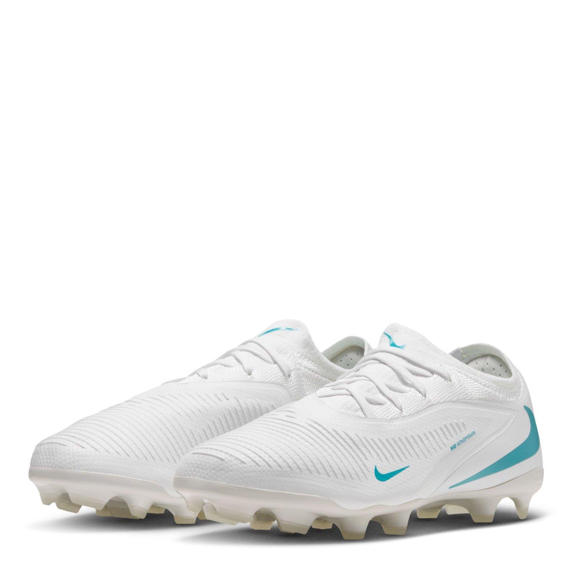 White/Cactus - Nike - Phantom 6 Pro Juniors Multi Ground Football Boots - 4