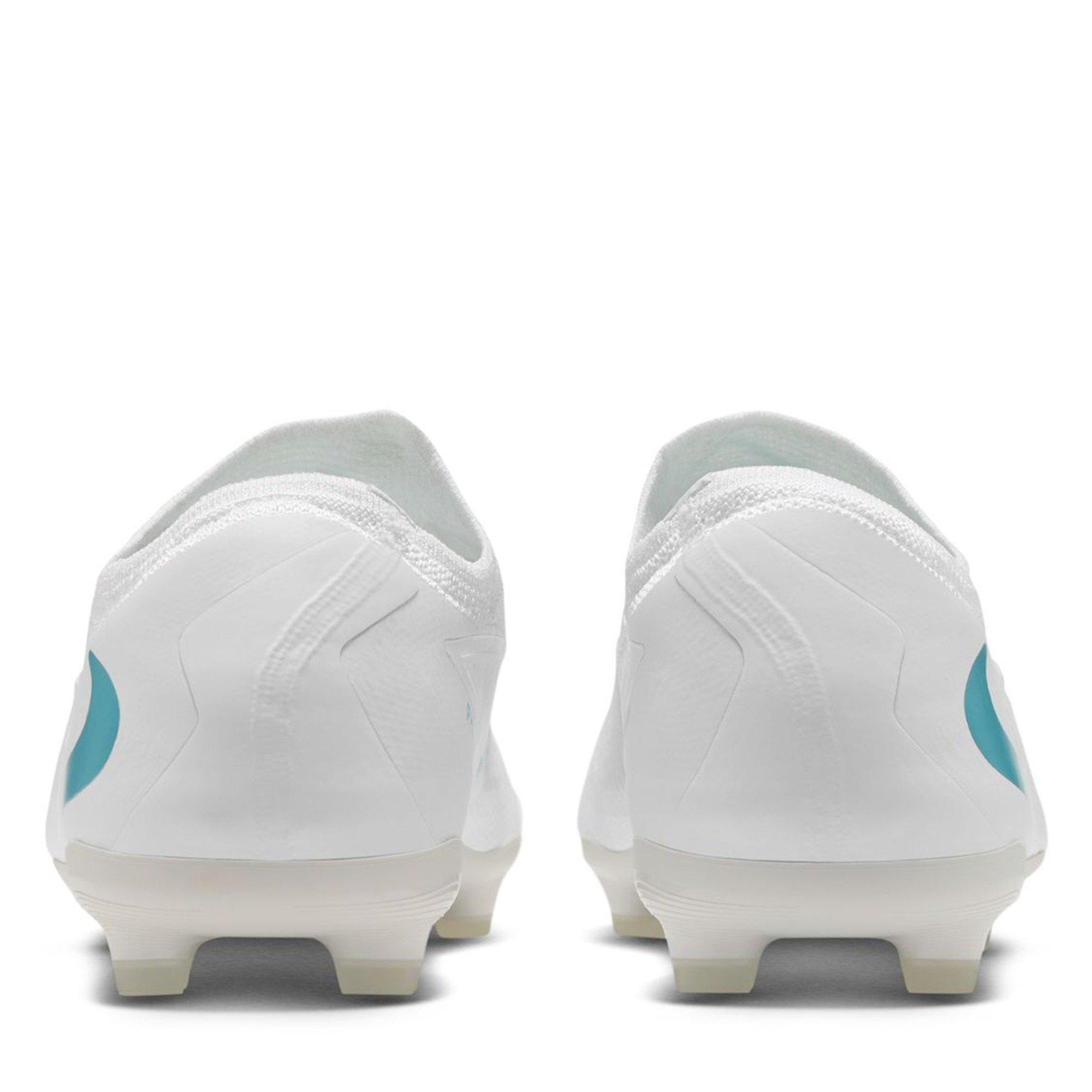 White/Cactus - Nike - Phantom 6 Pro Juniors Multi Ground Football Boots - 5