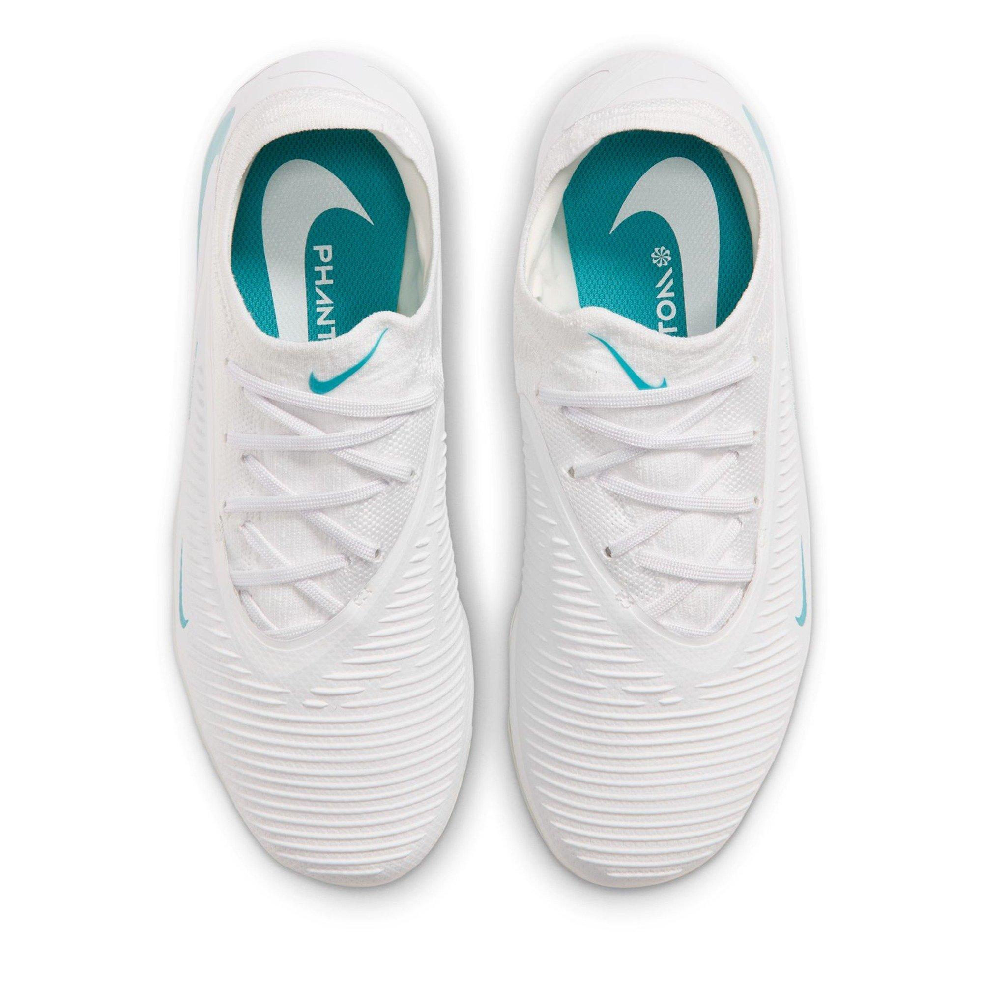 White/Cactus - Nike - Phantom 6 Pro Juniors Multi Ground Football Boots - 6