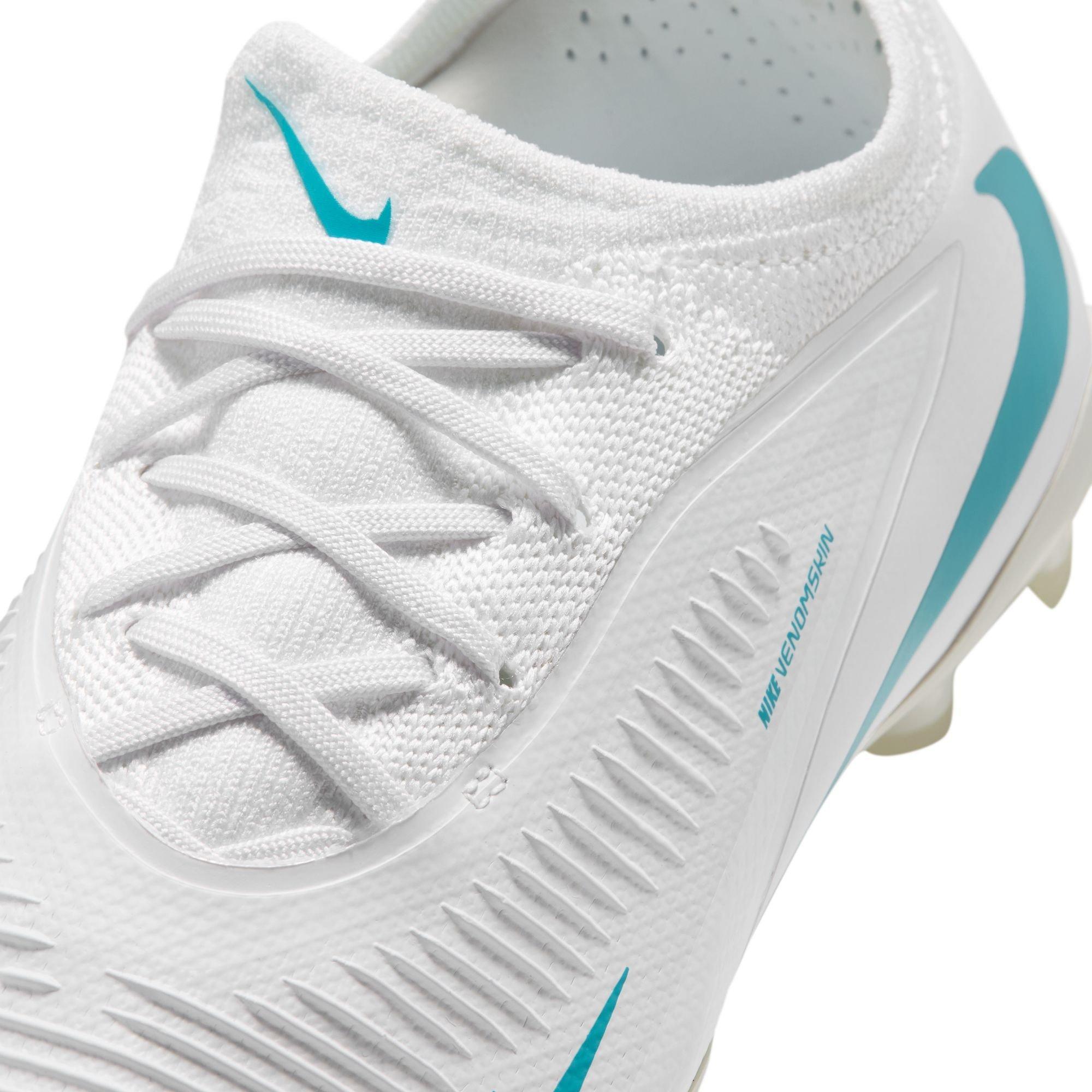 White/Cactus - Nike - Phantom 6 Pro Juniors Multi Ground Football Boots - 7