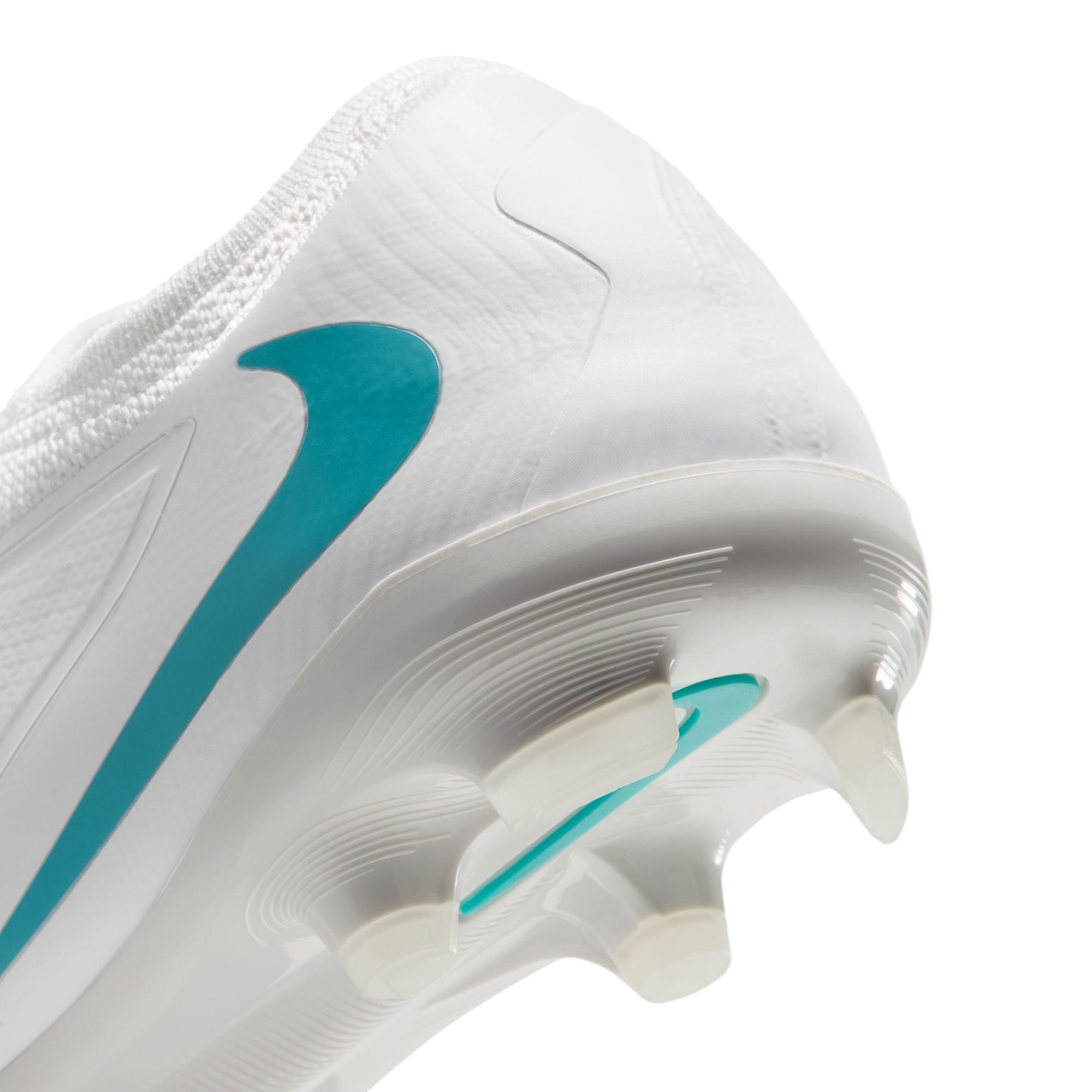 White/Cactus - Nike - Phantom 6 Pro Juniors Multi Ground Football Boots - 8
