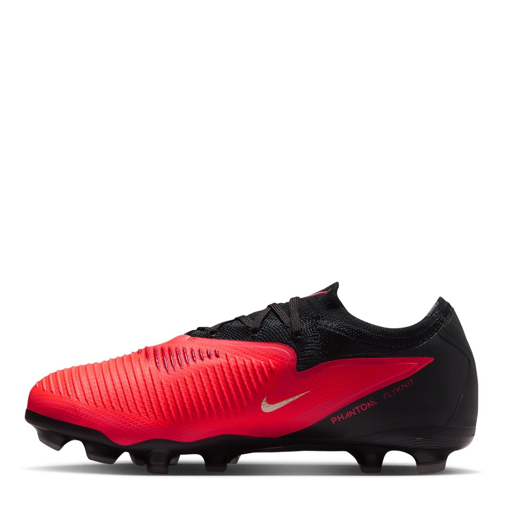 Red/Black - Nike - Phantom 6 Pro Juniors Multi Ground Football Boots - 2