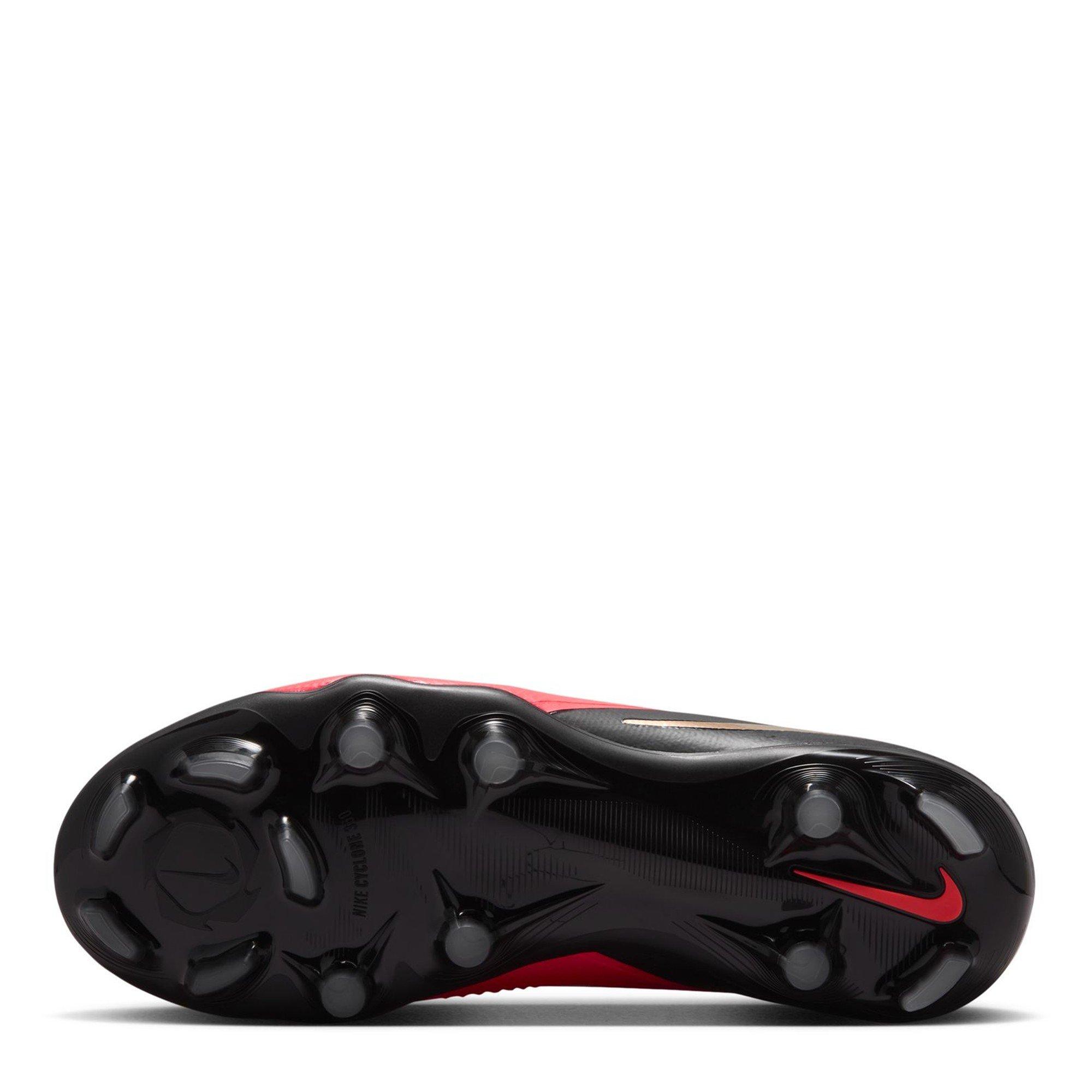 Red/Black - Nike - Phantom 6 Pro Juniors Multi Ground Football Boots - 3