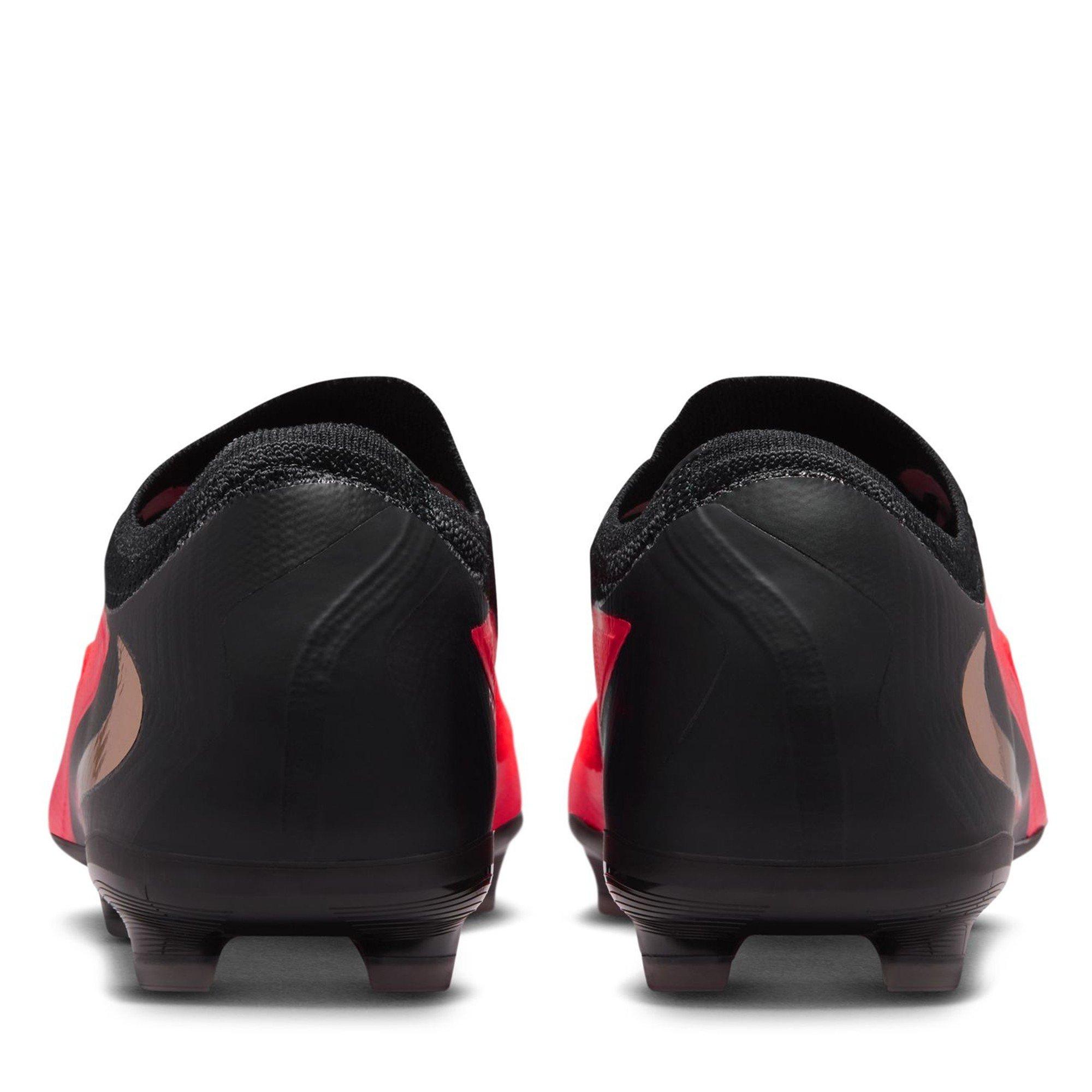 Red/Black - Nike - Phantom 6 Pro Juniors Multi Ground Football Boots - 5