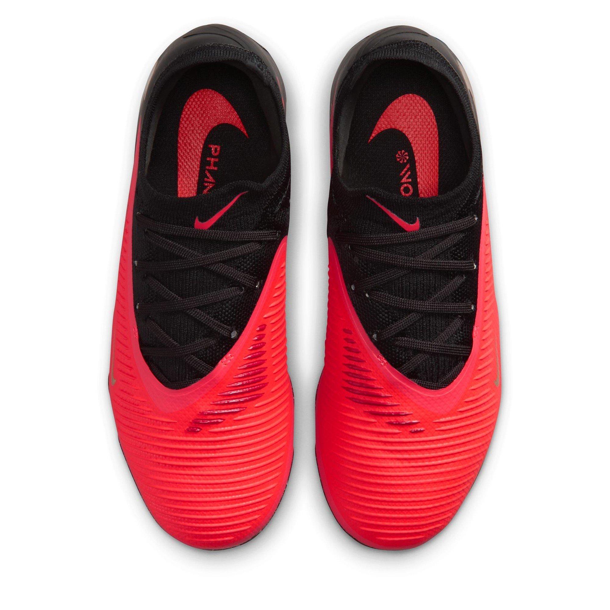 Red/Black - Nike - Phantom 6 Pro Juniors Multi Ground Football Boots - 6