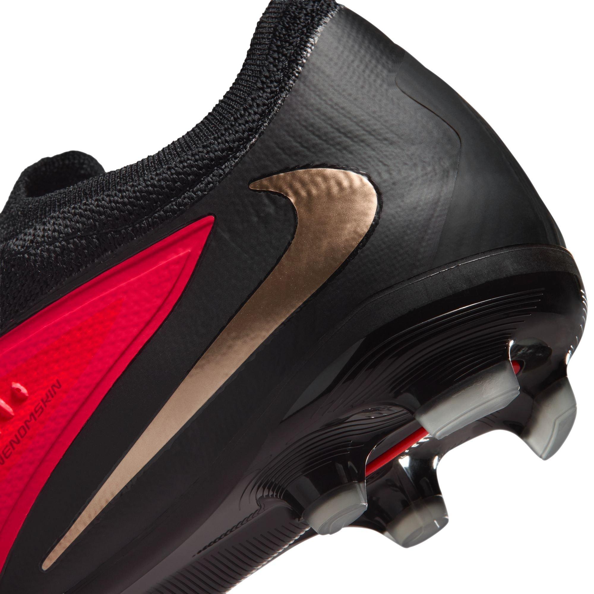 Red/Black - Nike - Phantom 6 Pro Juniors Multi Ground Football Boots - 8