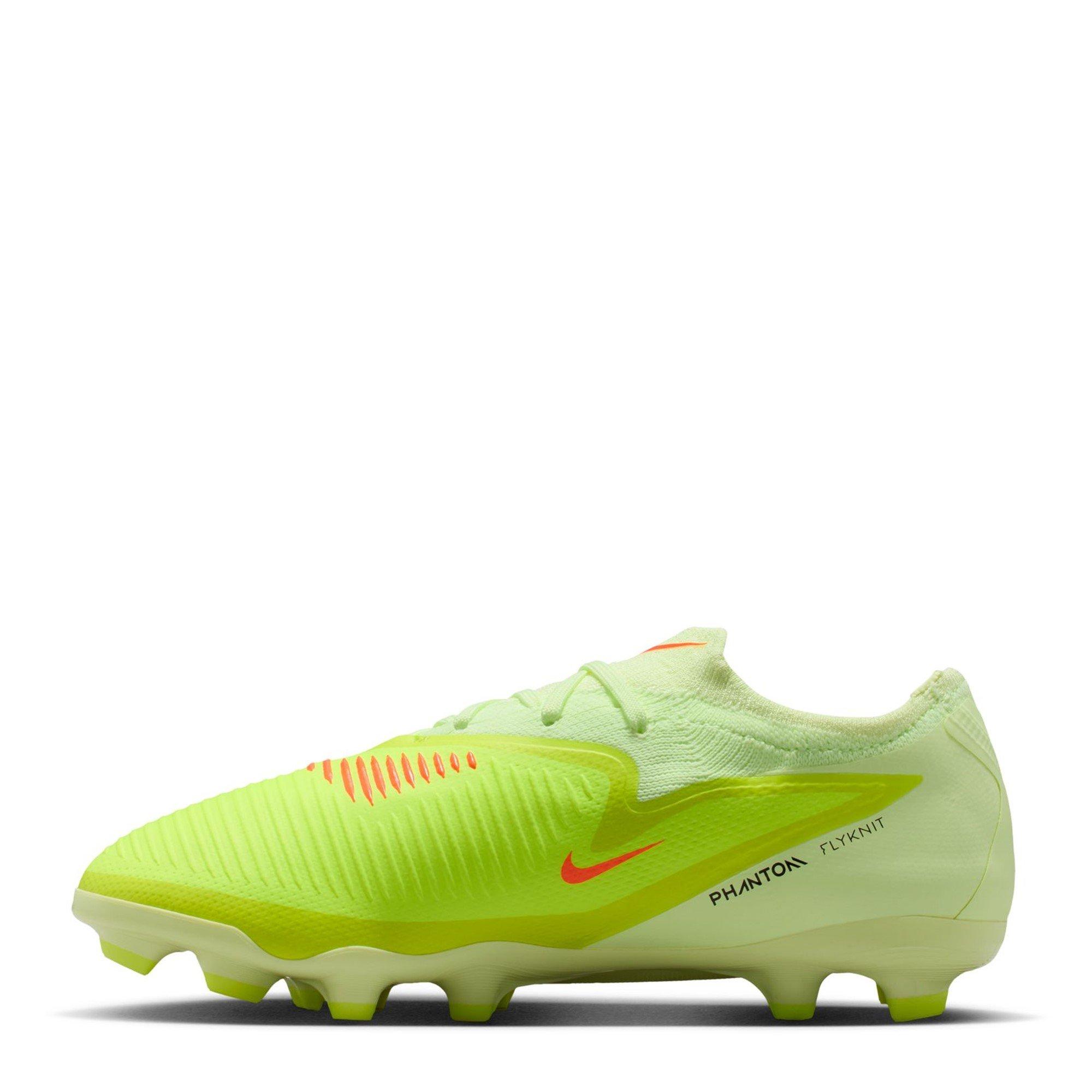 Volt/Crimson - Nike - Phantom 6 Pro Juniors Multi Ground Football Boots - 2