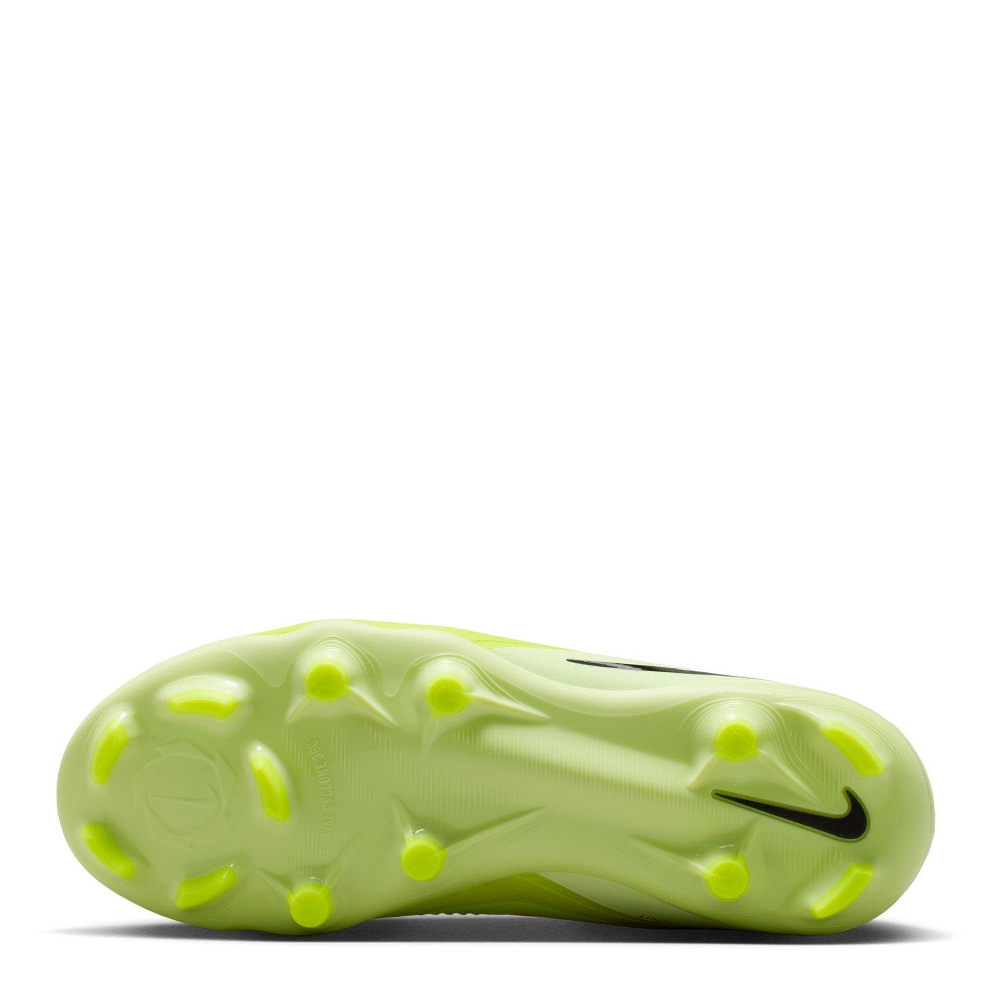 Volt/Crimson - Nike - Phantom 6 Pro Juniors Multi Ground Football Boots - 3