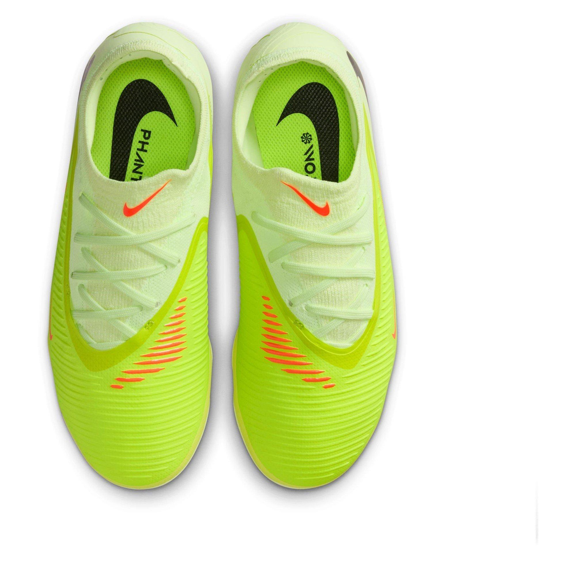 Volt/Crimson - Nike - Phantom 6 Pro Juniors Multi Ground Football Boots - 6