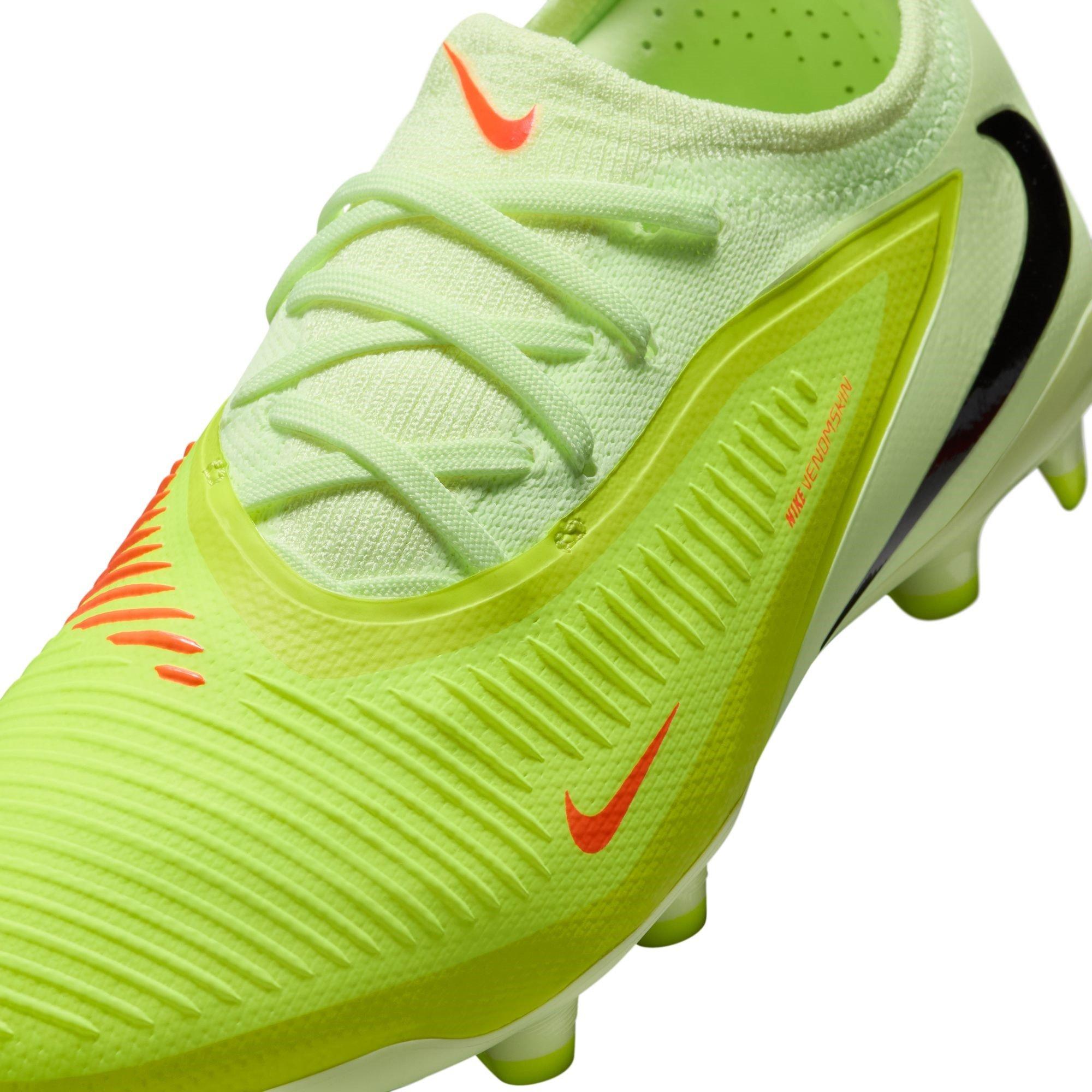 Volt/Crimson - Nike - Phantom 6 Pro Juniors Multi Ground Football Boots - 7