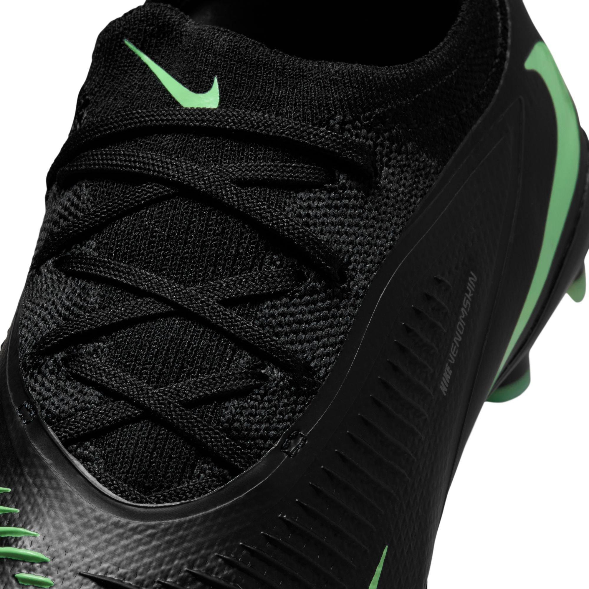 Black/Green - Nike - Phantom 6 Pro Juniors Multi Ground Football Boots - 7