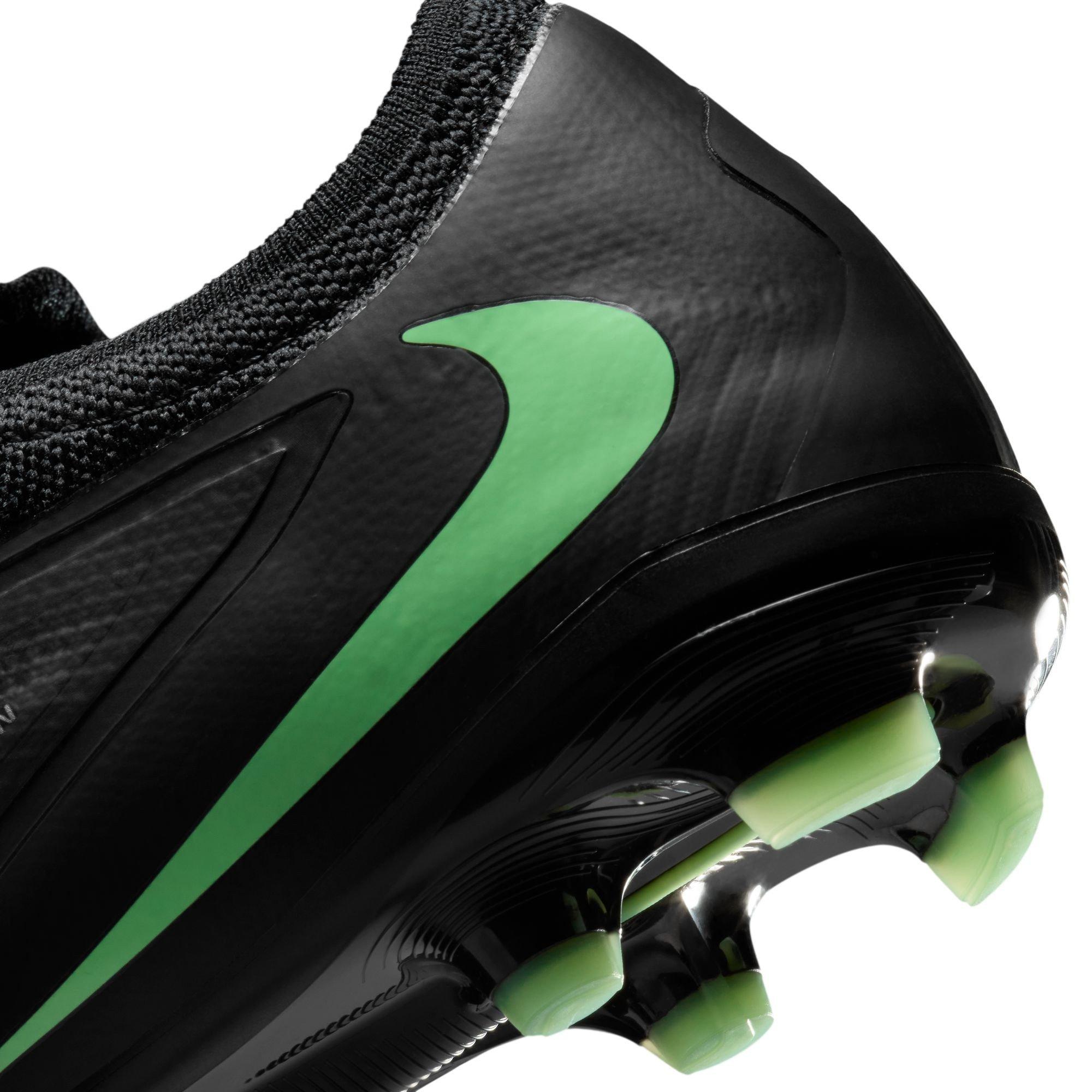 Black/Green - Nike - Phantom 6 Pro Juniors Multi Ground Football Boots - 8