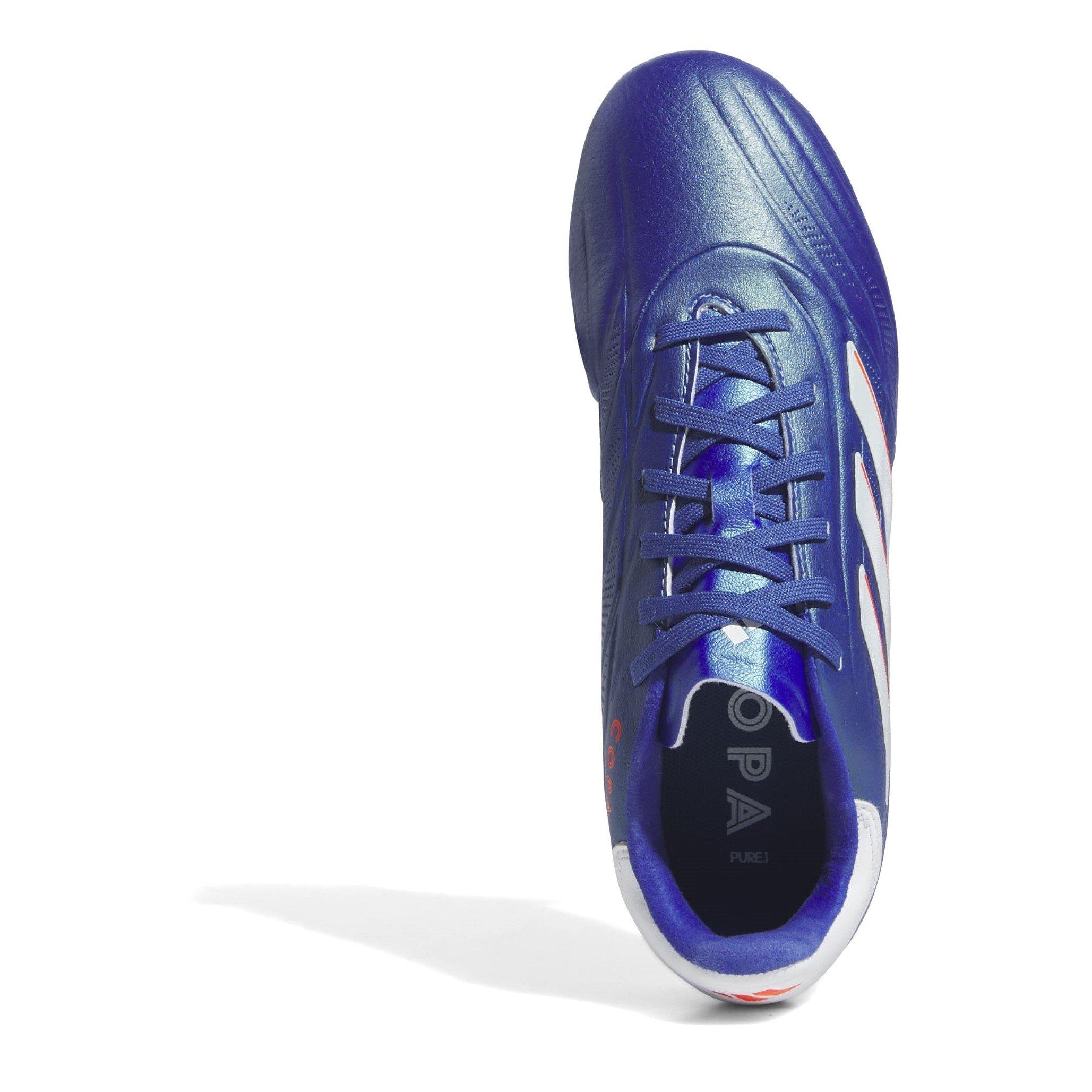 Bleu/Blanc - adidas - Copa Pure.1 Firm Ground Boots Juniors - 5