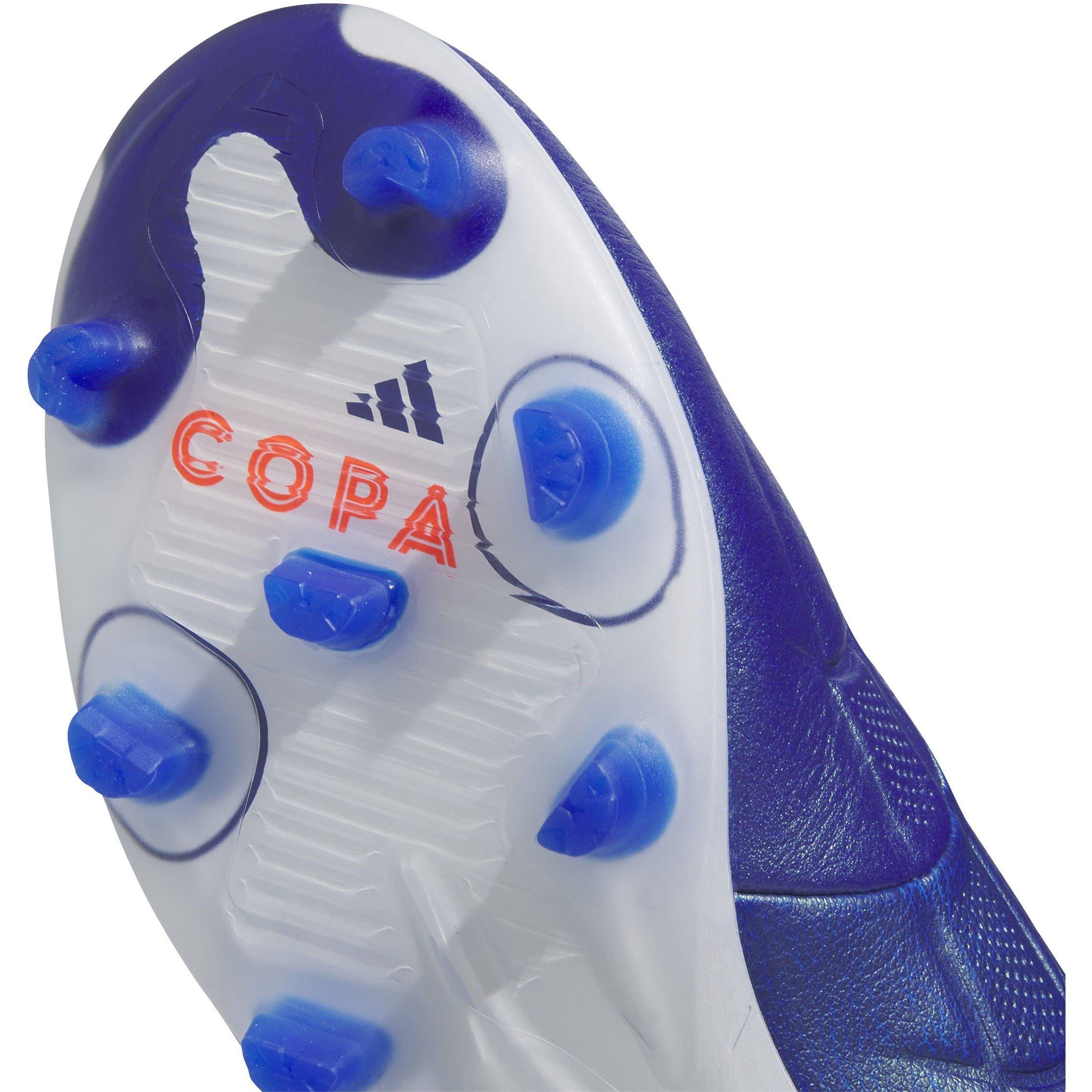 Bleu/Blanc - adidas - Copa Pure.1 Firm Ground Boots Juniors - 7